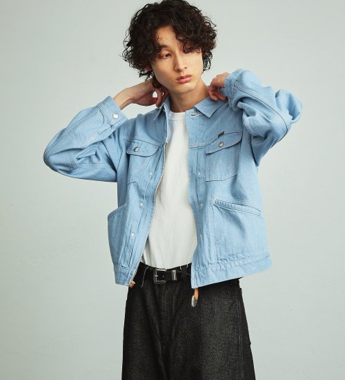 Wrangler(ラングラー)の【最終処分SALE】US ORIGINALS/24MJZ　ジャケット|ジャケット/アウター/その他アウター/メンズ|サックスブルー