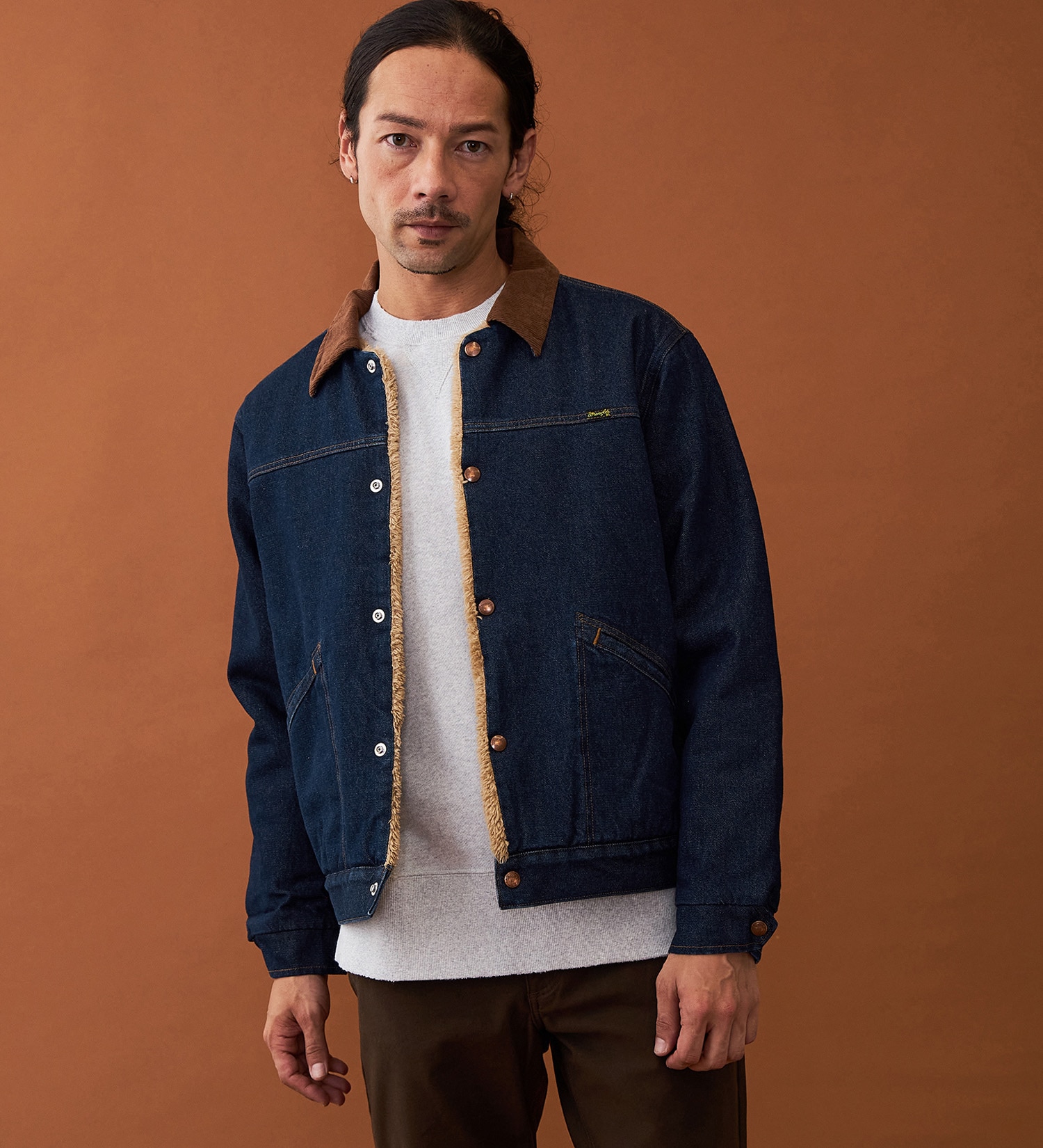 Wrangler(ラングラー)の【試着対象】Wrangler BOAデニムジャケット 227MJL|ジャケット/アウター/デニムジャケット/メンズ|インディゴブルー