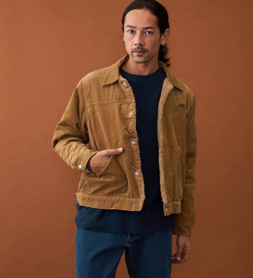 Wrangler(ラングラー)の【試着対象】Wrangler BOAジャケット 227MJL|ジャケット/アウター/その他アウター/メンズ|ベージュ