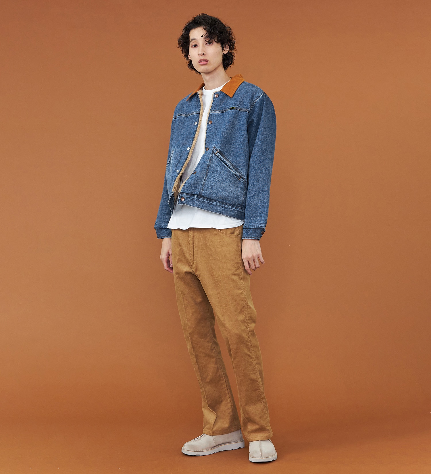 Wrangler(ラングラー)の【試着対象】Wrangler BOAデニムジャケット 227MJL|ジャケット/アウター/デニムジャケット/メンズ|中色ブルー