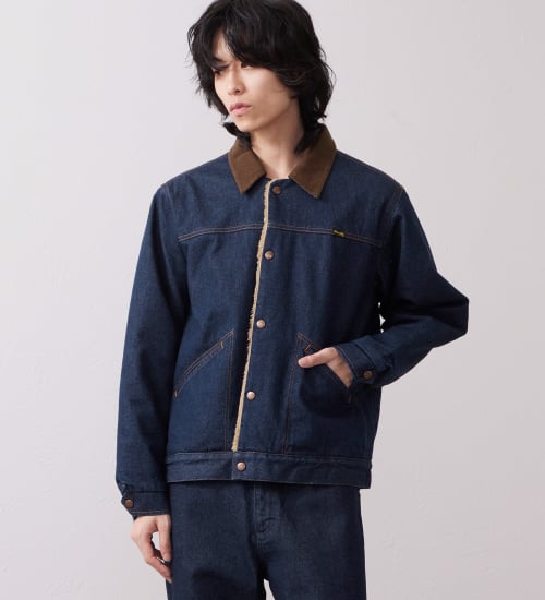 SHORT BOA JACKET / ショートボアジャケット デニム