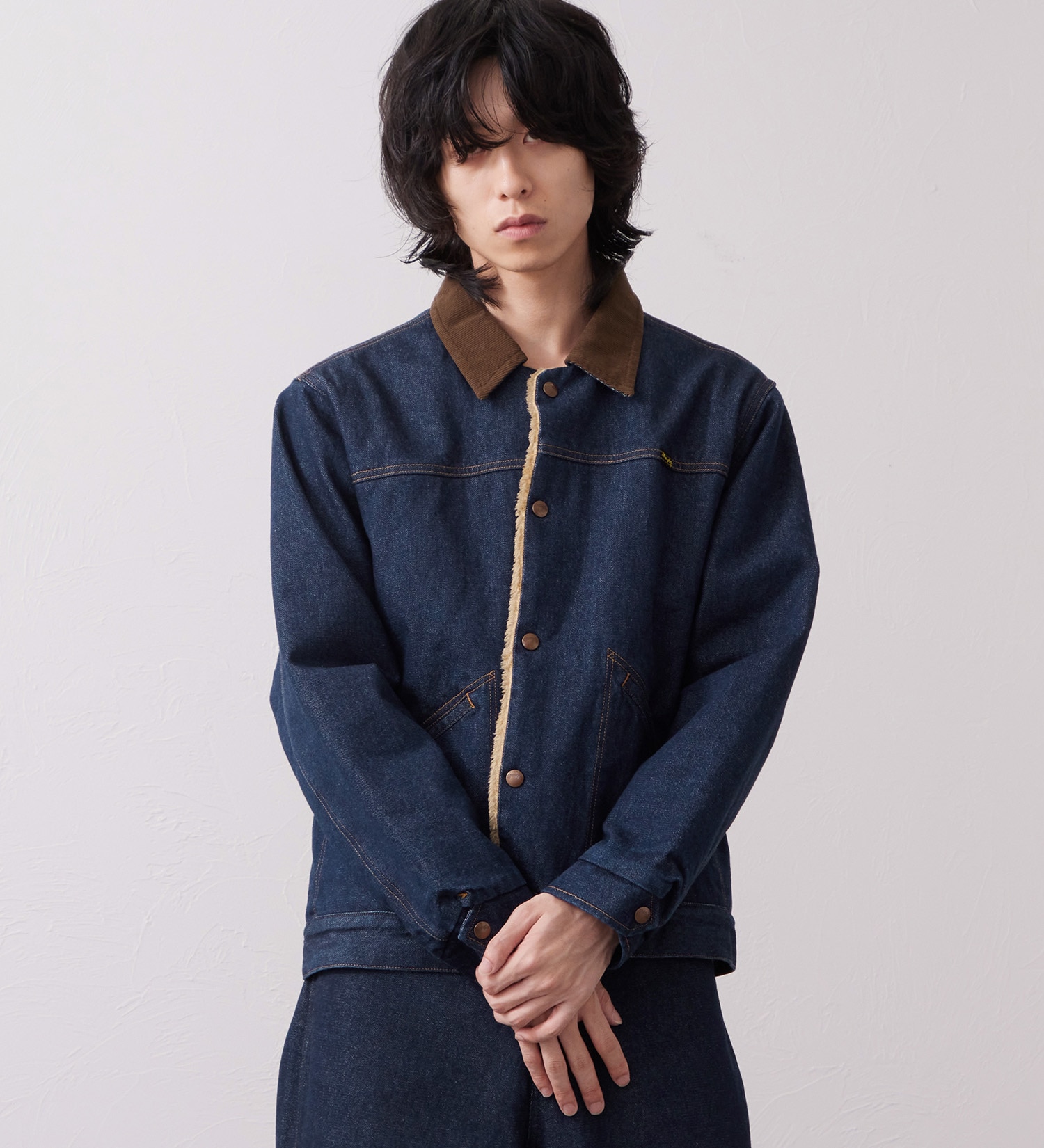 Wrangler(ラングラー)のSHORT BOA JACKET / ショートボアジャケット デニム|ジャケット/アウター/デニムジャケット/メンズ|インディゴブルー