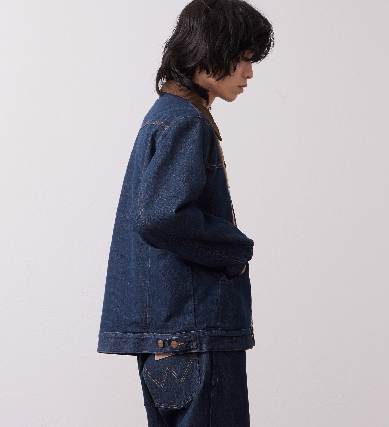 Wrangler(ラングラー)のSHORT BOA JACKET / ショートボアジャケット デニム|ジャケット/アウター/デニムジャケット/メンズ|インディゴブルー