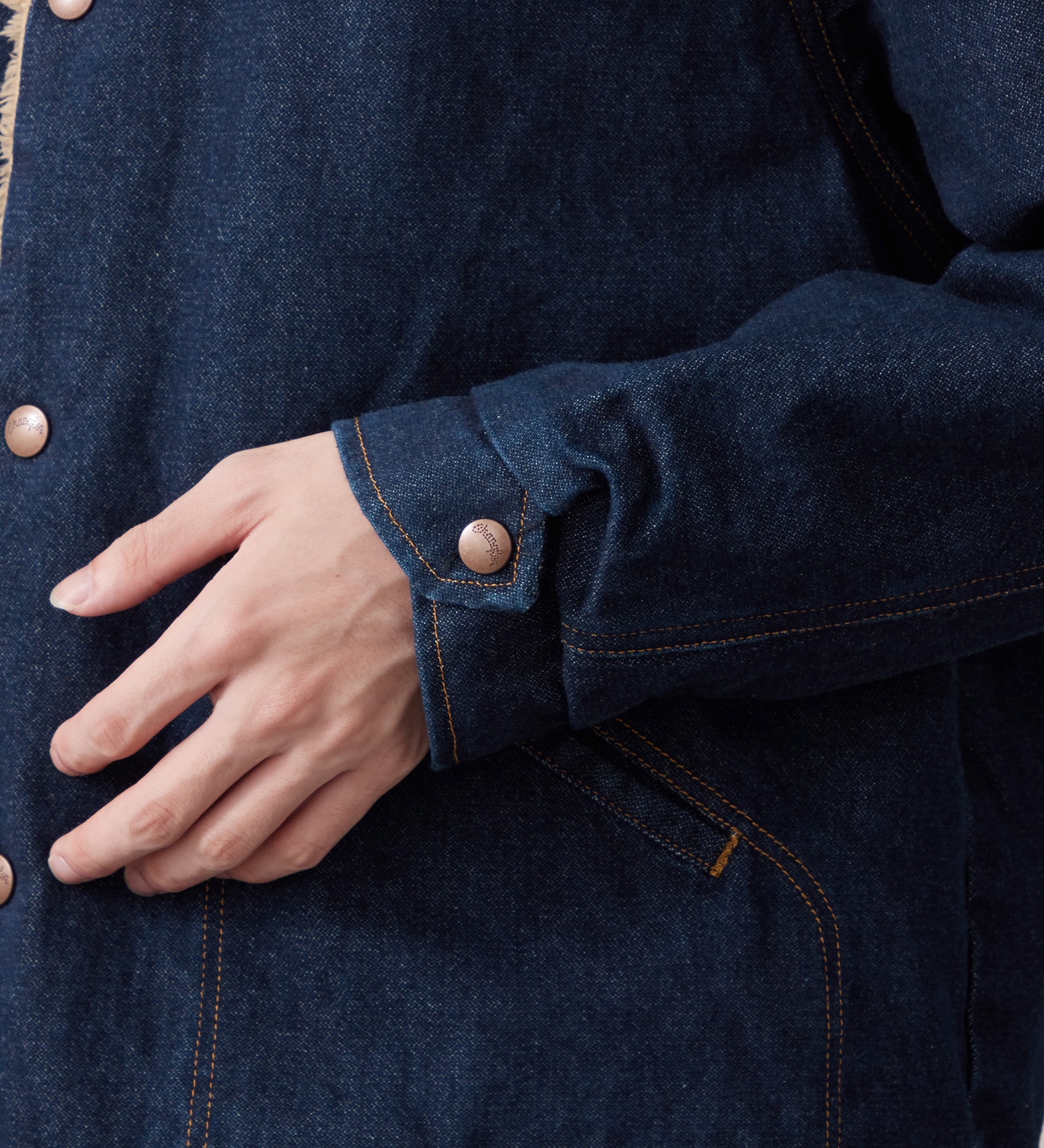Wrangler(ラングラー)のSHORT BOA JACKET / ショートボアジャケット デニム|ジャケット/アウター/デニムジャケット/メンズ|インディゴブルー