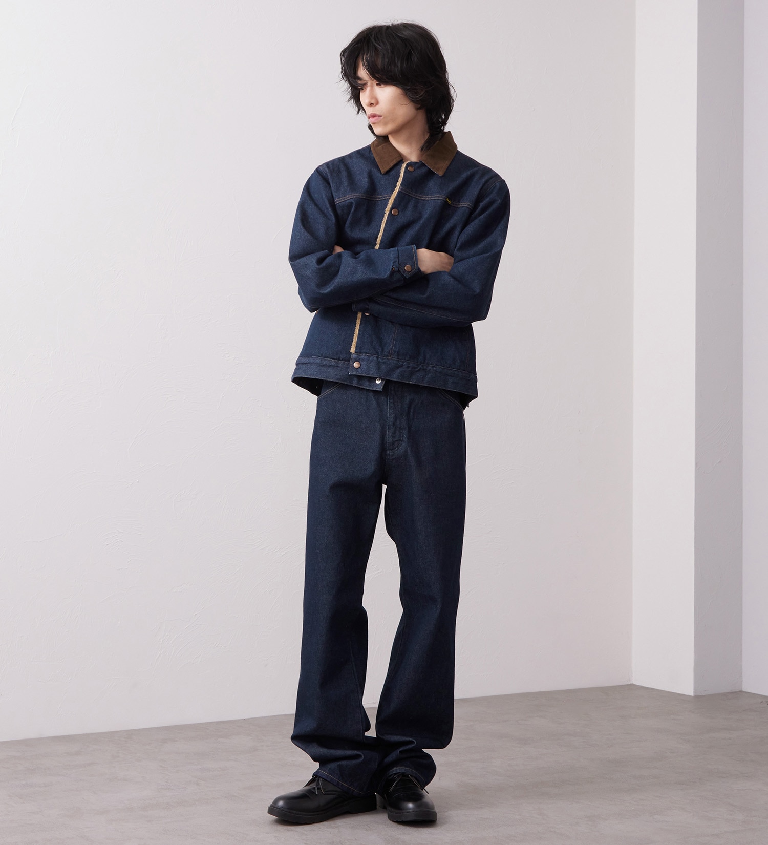 Wrangler(ラングラー)のSHORT BOA JACKET / ショートボアジャケット デニム|ジャケット/アウター/デニムジャケット/メンズ|インディゴブルー