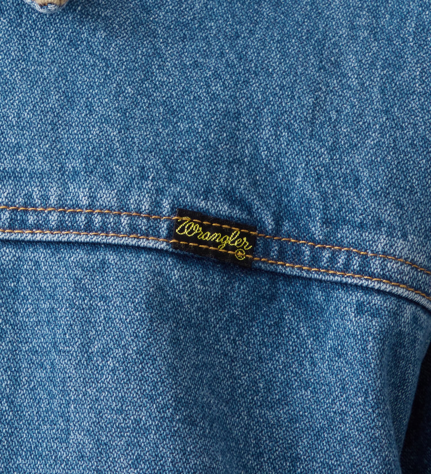 Wrangler(ラングラー)のSHORT BOA JACKET / ショートボアジャケット デニム|ジャケット/アウター/デニムジャケット/メンズ|中色ブルー