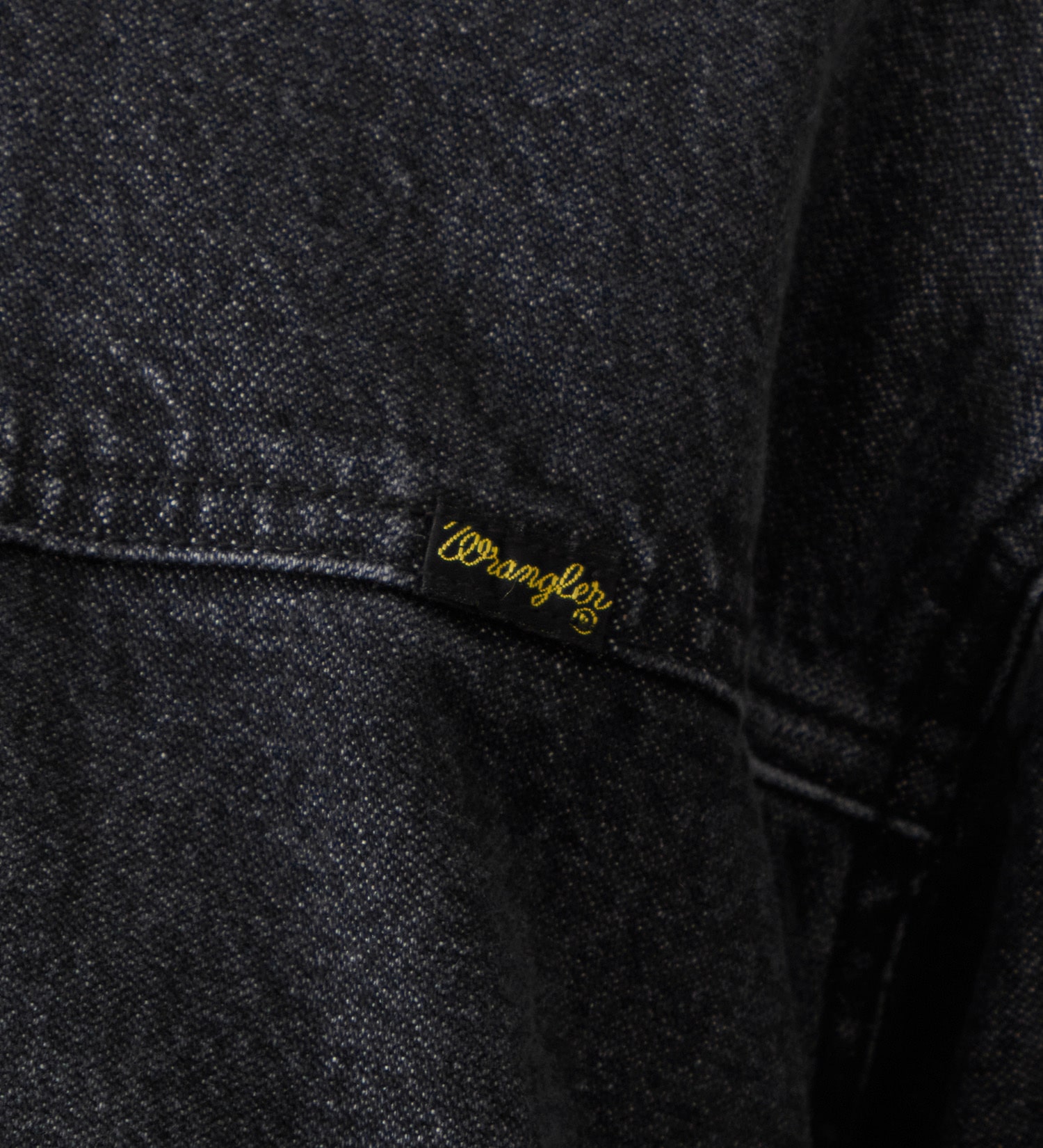 Wrangler(ラングラー)のSHORT BOA JACKET / ショートボアジャケット デニム|ジャケット/アウター/デニムジャケット/メンズ|ブラックデニム