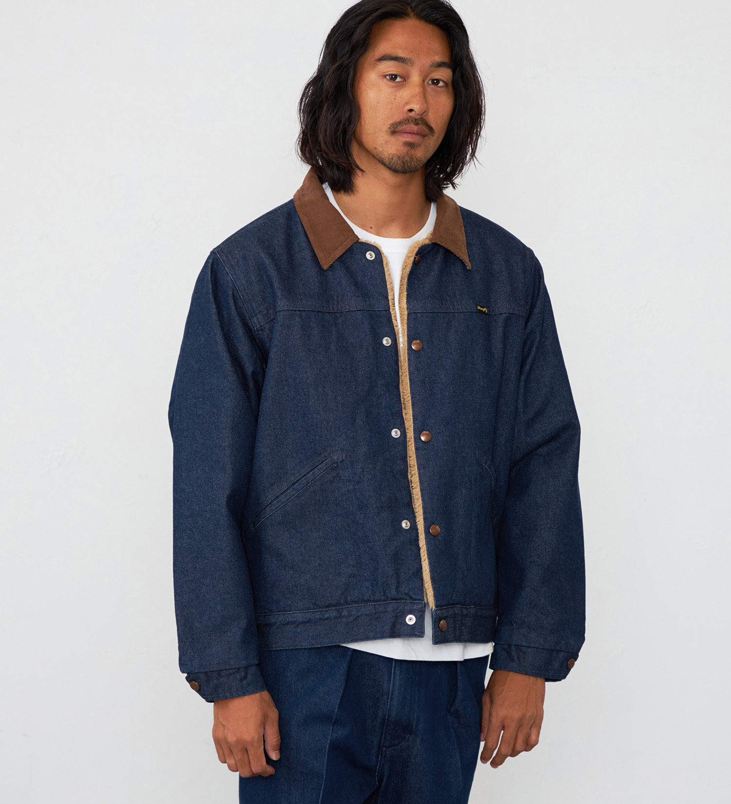 Wrangler(ラングラー)の【暖】SHORTS BOA JACKET|ジャケット/アウター/その他アウター/メンズ|インディゴブルー