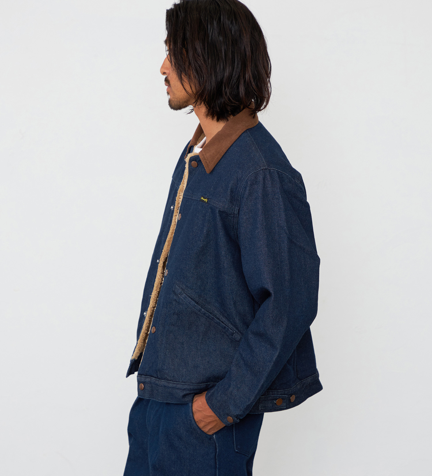 Wrangler(ラングラー)の【暖】SHORTS BOA JACKET|ジャケット/アウター/その他アウター/メンズ|インディゴブルー