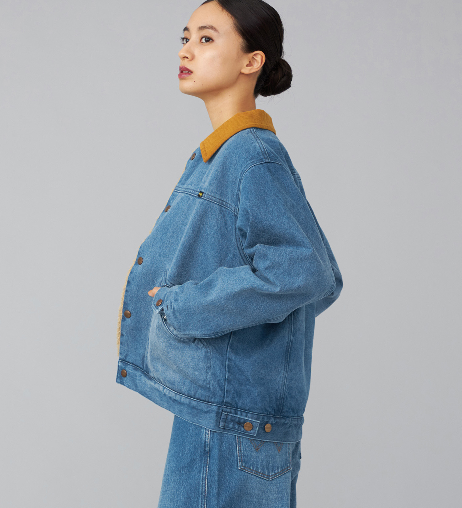Wrangler(ラングラー)の【試着対象】【暖】SHORTS BOA JACKET|ジャケット/アウター/その他アウター/メンズ|中色ブルー