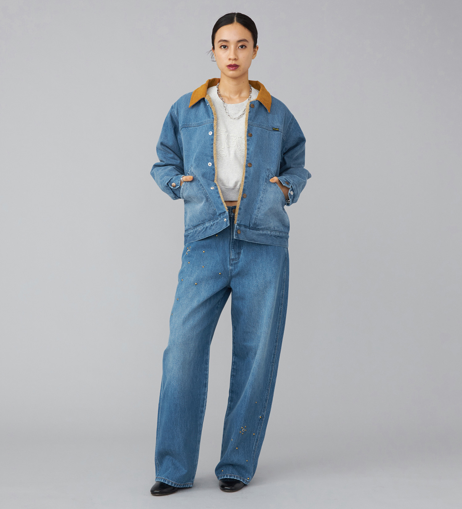 Wrangler(ラングラー)の【試着対象】【暖】SHORTS BOA JACKET|ジャケット/アウター/その他アウター/メンズ|中色ブルー