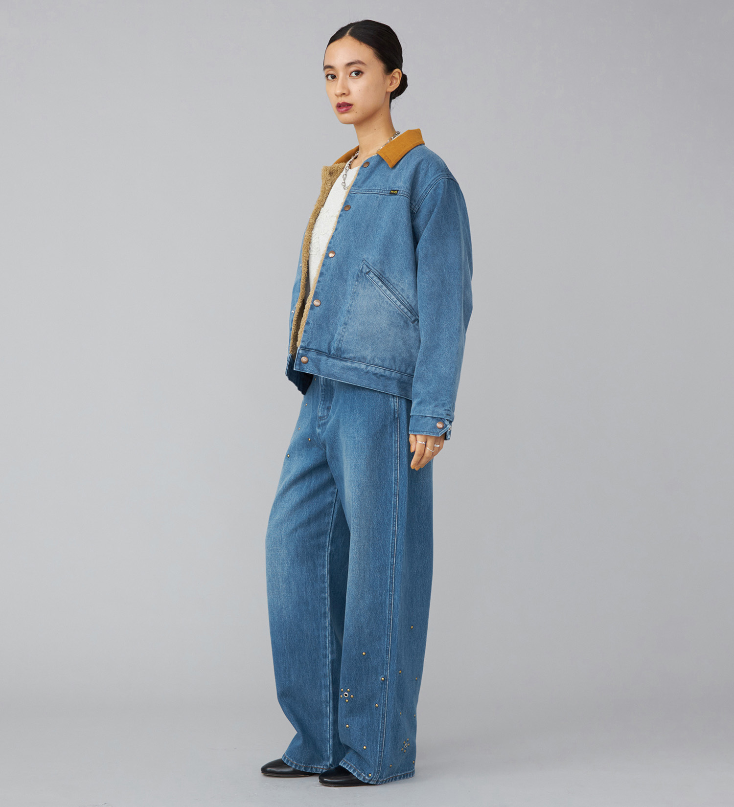 Wrangler(ラングラー)の【試着対象】【暖】SHORTS BOA JACKET|ジャケット/アウター/その他アウター/メンズ|中色ブルー