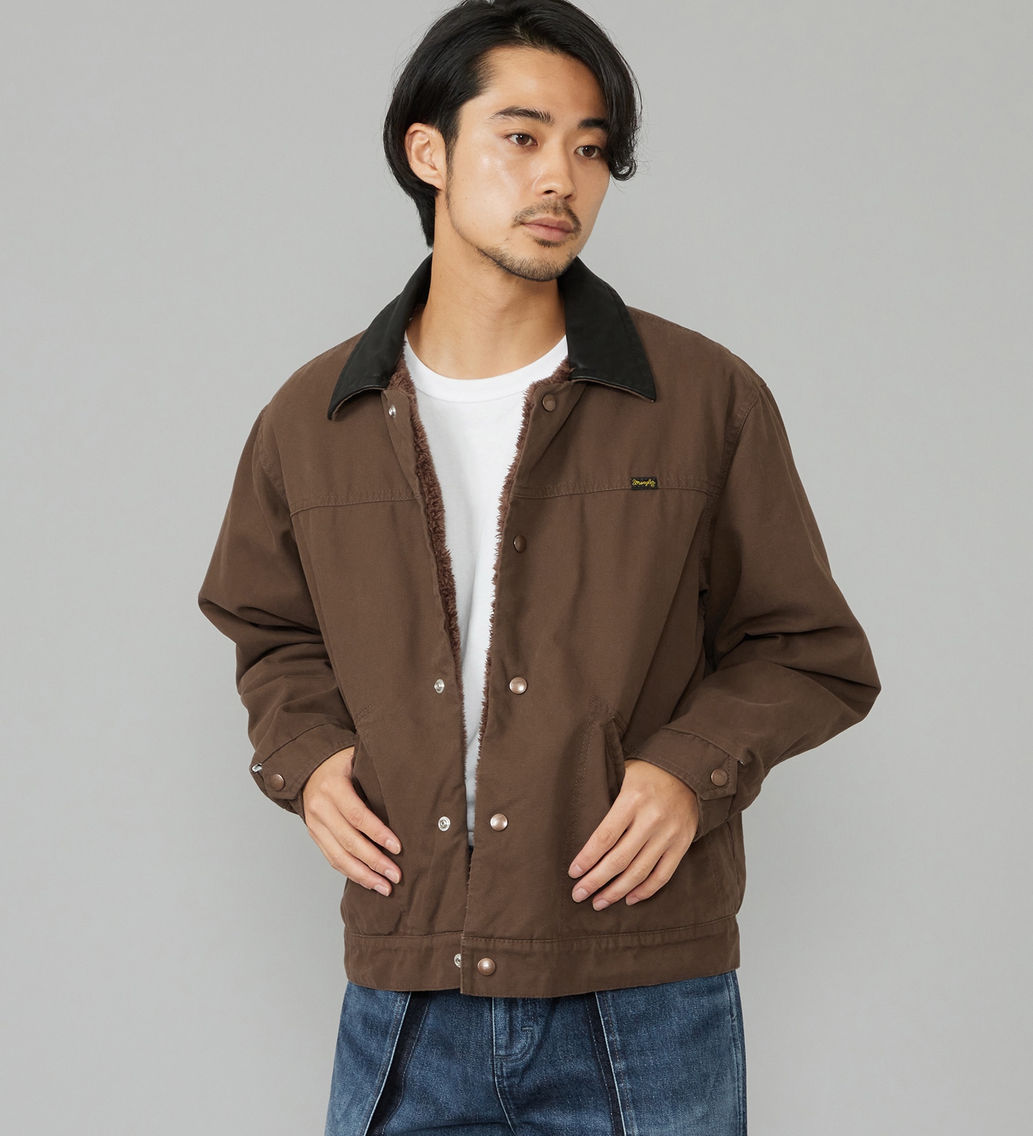 Wrangler(ラングラー)のSHORT BOA JACKET / ショートボアジャケット ダック素材|ジャケット/アウター/その他アウター/メンズ|ブラウン