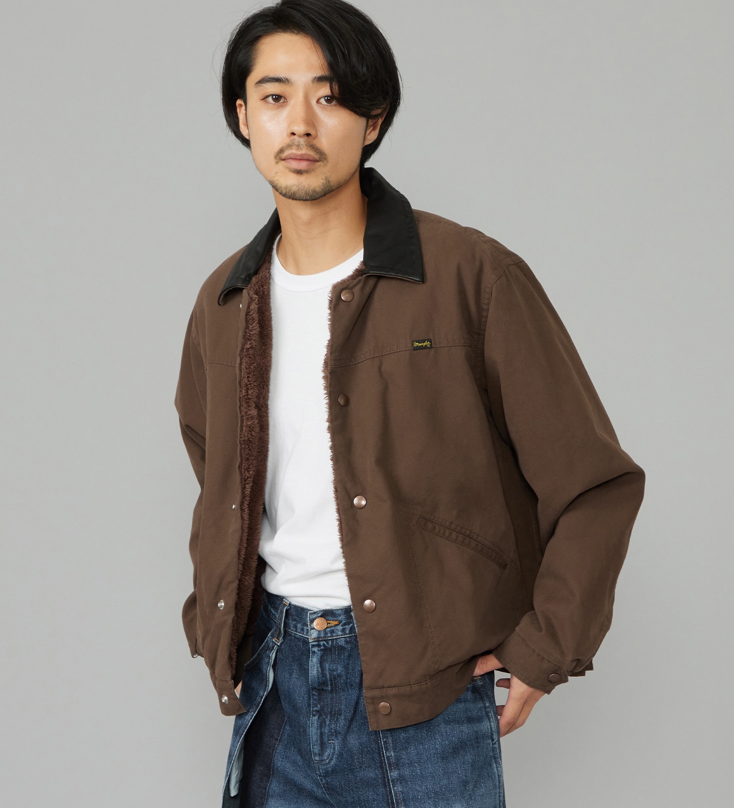 Wrangler(ラングラー)のSHORT BOA JACKET / ショートボアジャケット ダック素材|ジャケット/アウター/その他アウター/メンズ|ブラウン