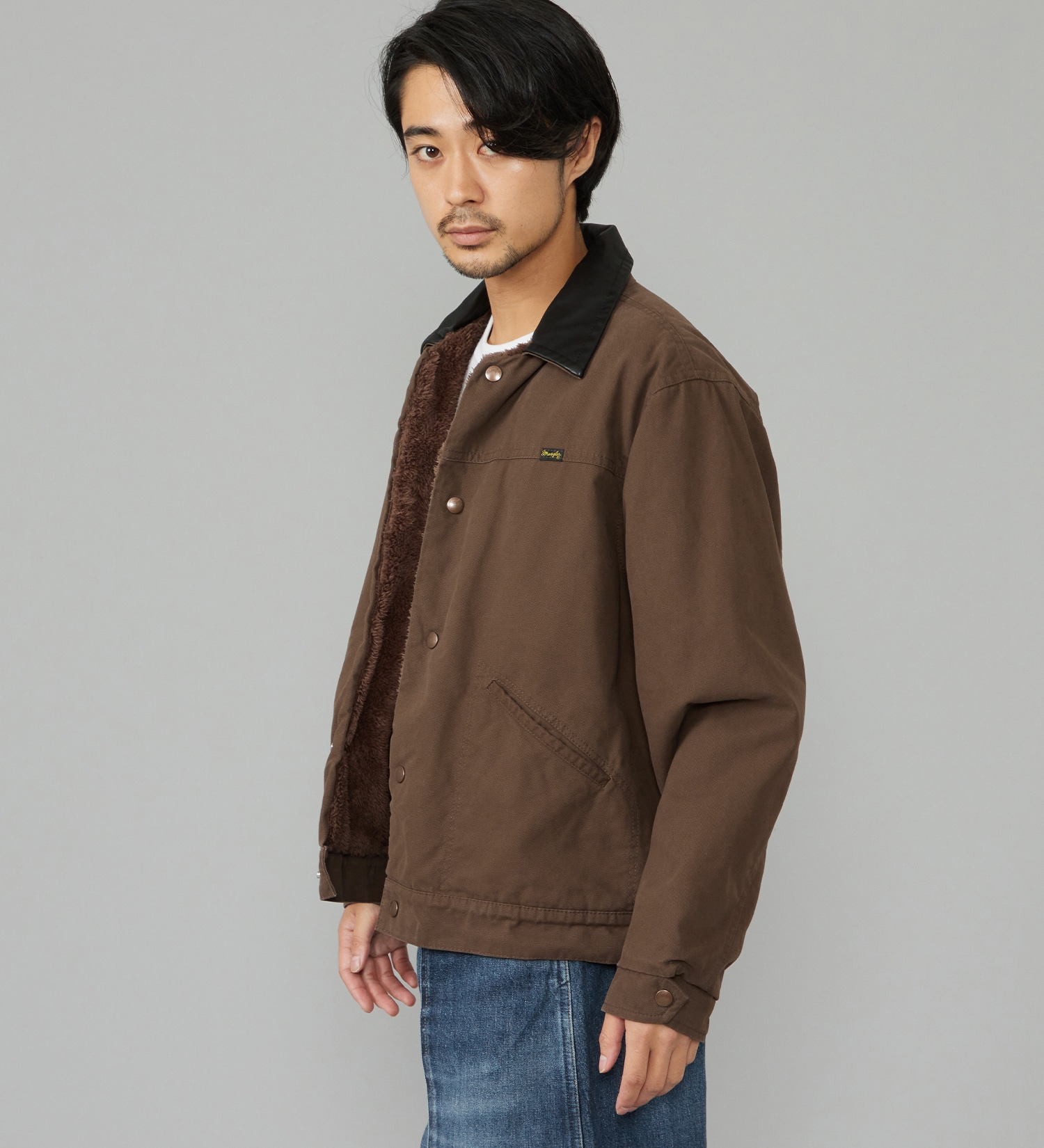 Wrangler(ラングラー)のSHORT BOA JACKET / ショートボアジャケット ダック素材|ジャケット/アウター/その他アウター/メンズ|ブラウン