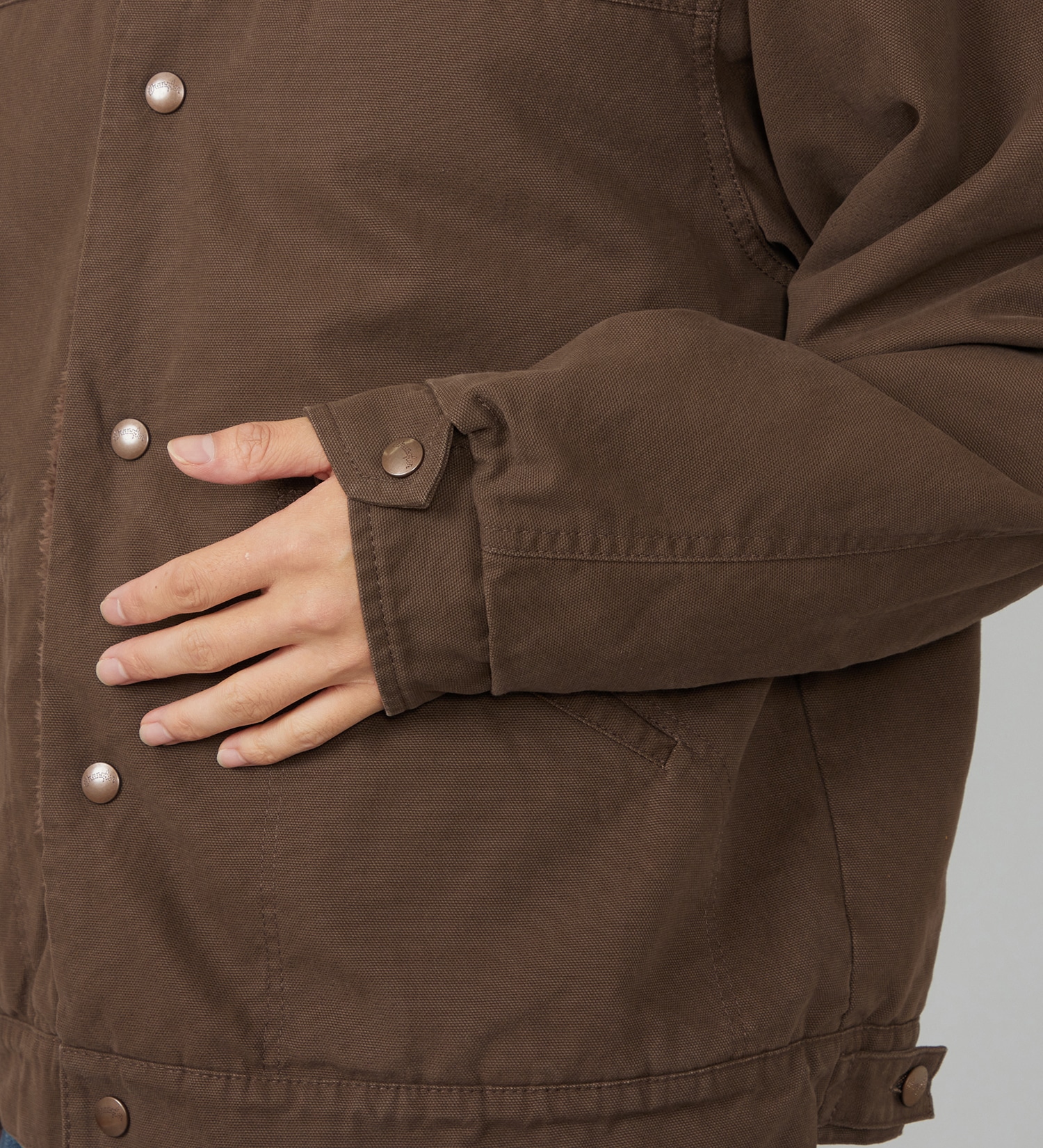 Wrangler(ラングラー)のSHORT BOA JACKET / ショートボアジャケット ダック素材|ジャケット/アウター/その他アウター/メンズ|ブラウン