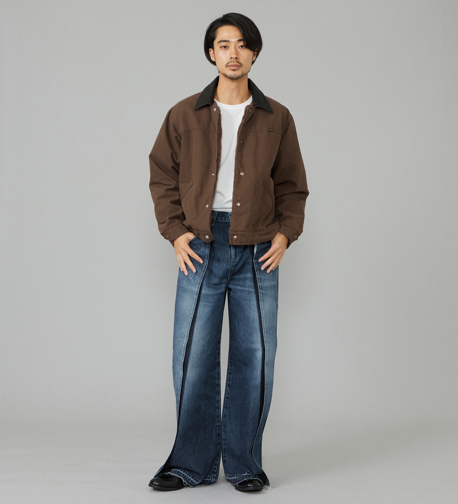 Wrangler(ラングラー)のSHORT BOA JACKET / ショートボアジャケット ダック素材|ジャケット/アウター/その他アウター/メンズ|ブラウン