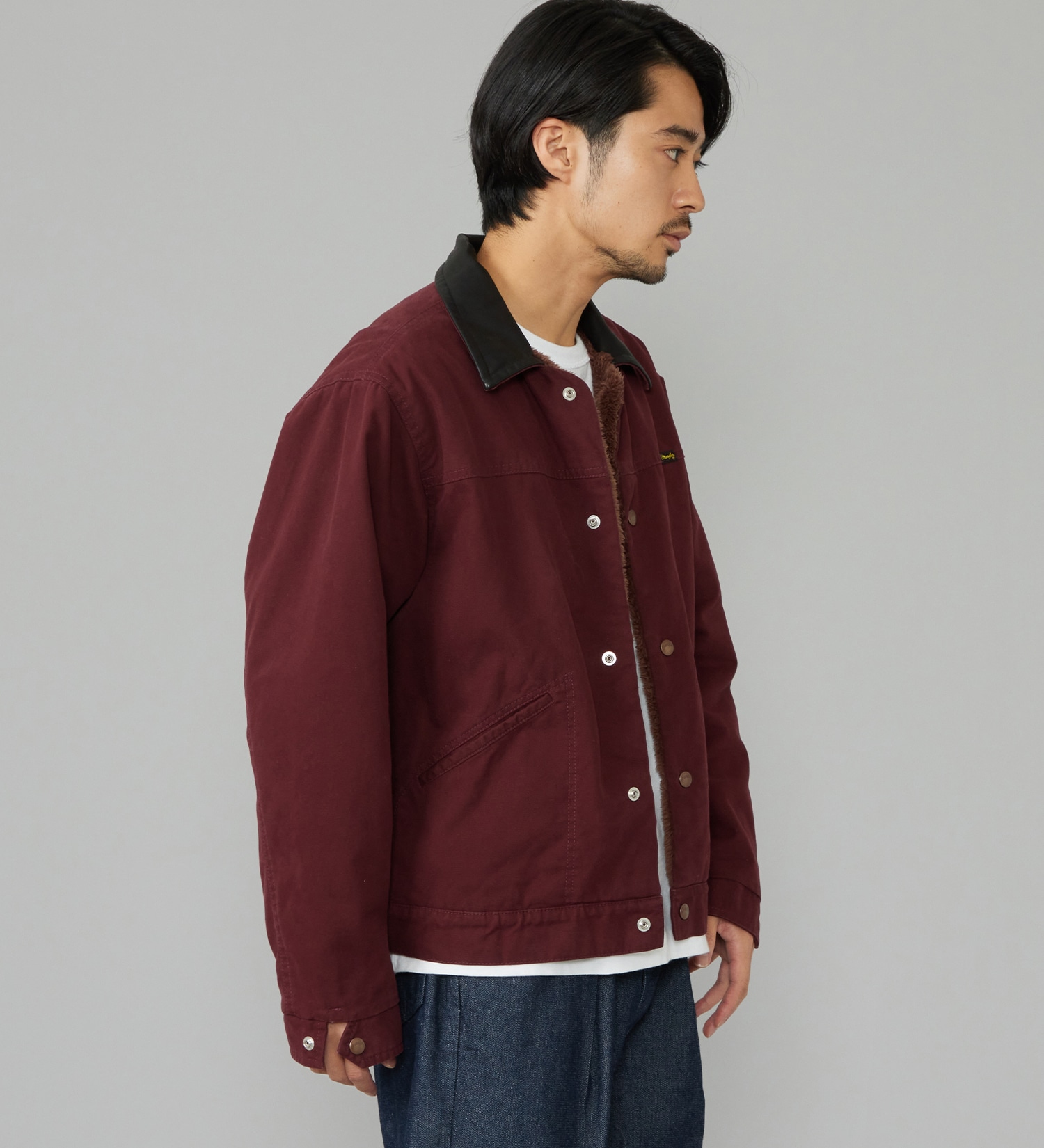 Wrangler(ラングラー)のSHORT BOA JACKET / ショートボアジャケット ダック素材|ジャケット/アウター/その他アウター/メンズ|ワイン