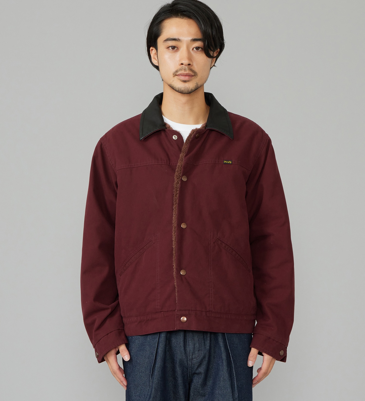 Wrangler(ラングラー)のSHORT BOA JACKET / ショートボアジャケット ダック素材|ジャケット/アウター/その他アウター/メンズ|ワイン