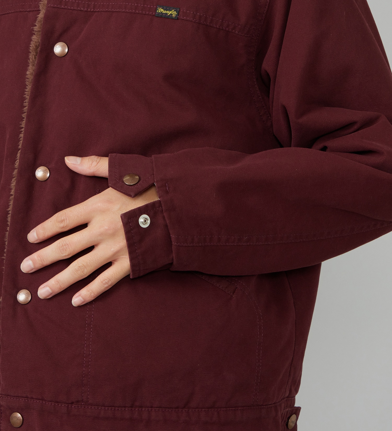 Wrangler(ラングラー)のSHORT BOA JACKET / ショートボアジャケット ダック素材|ジャケット/アウター/その他アウター/メンズ|ワイン
