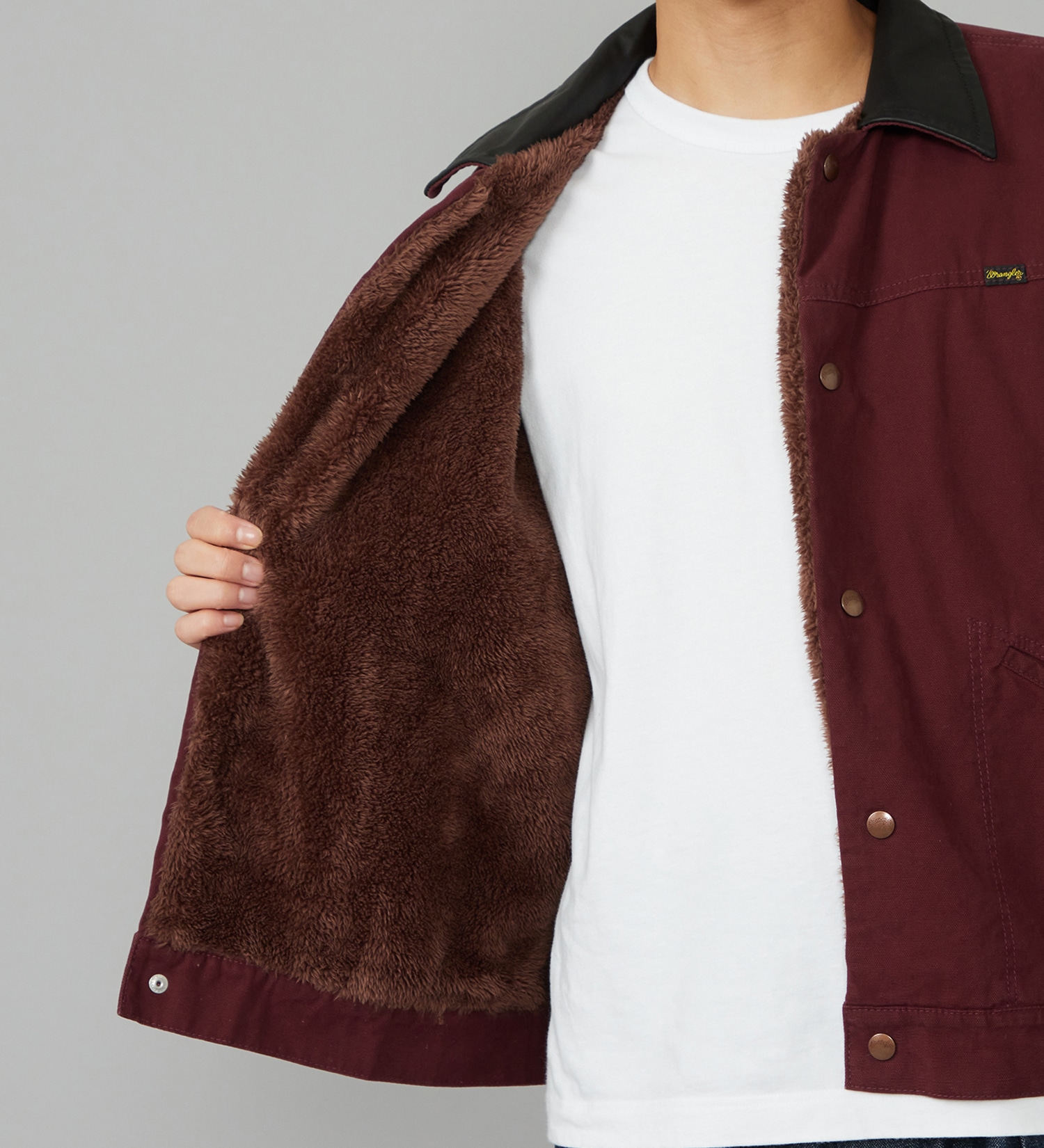 Wrangler(ラングラー)のSHORT BOA JACKET / ショートボアジャケット ダック素材|ジャケット/アウター/その他アウター/メンズ|ワイン