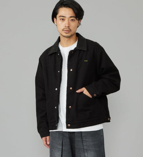Wrangler(ラングラー)のSHORT BOA JACKET / ショートボアジャケット ダック素材|ジャケット/アウター/その他アウター/メンズ|ブラック