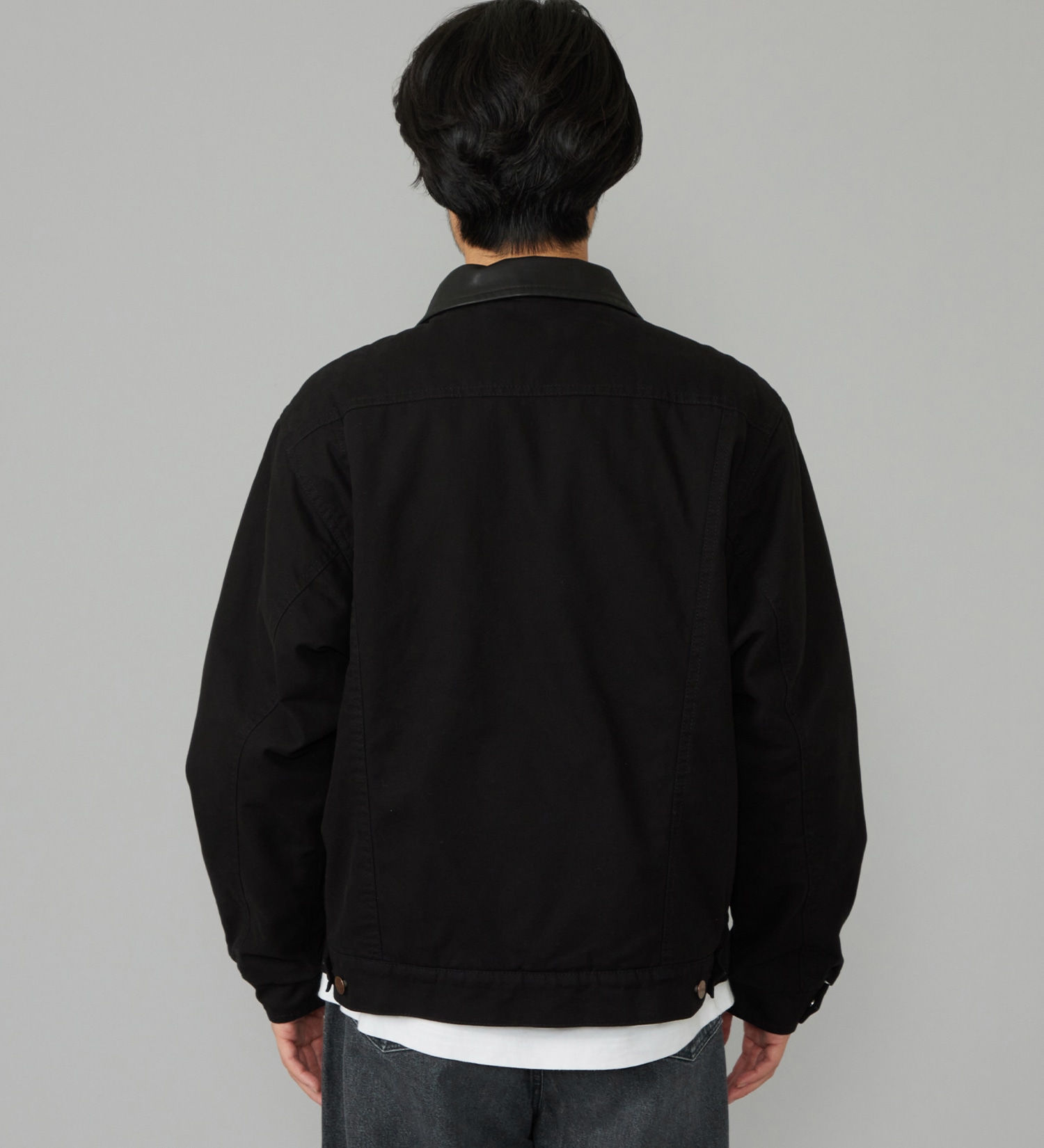 Wrangler(ラングラー)のSHORT BOA JACKET / ショートボアジャケット ダック素材|ジャケット/アウター/その他アウター/メンズ|ブラック