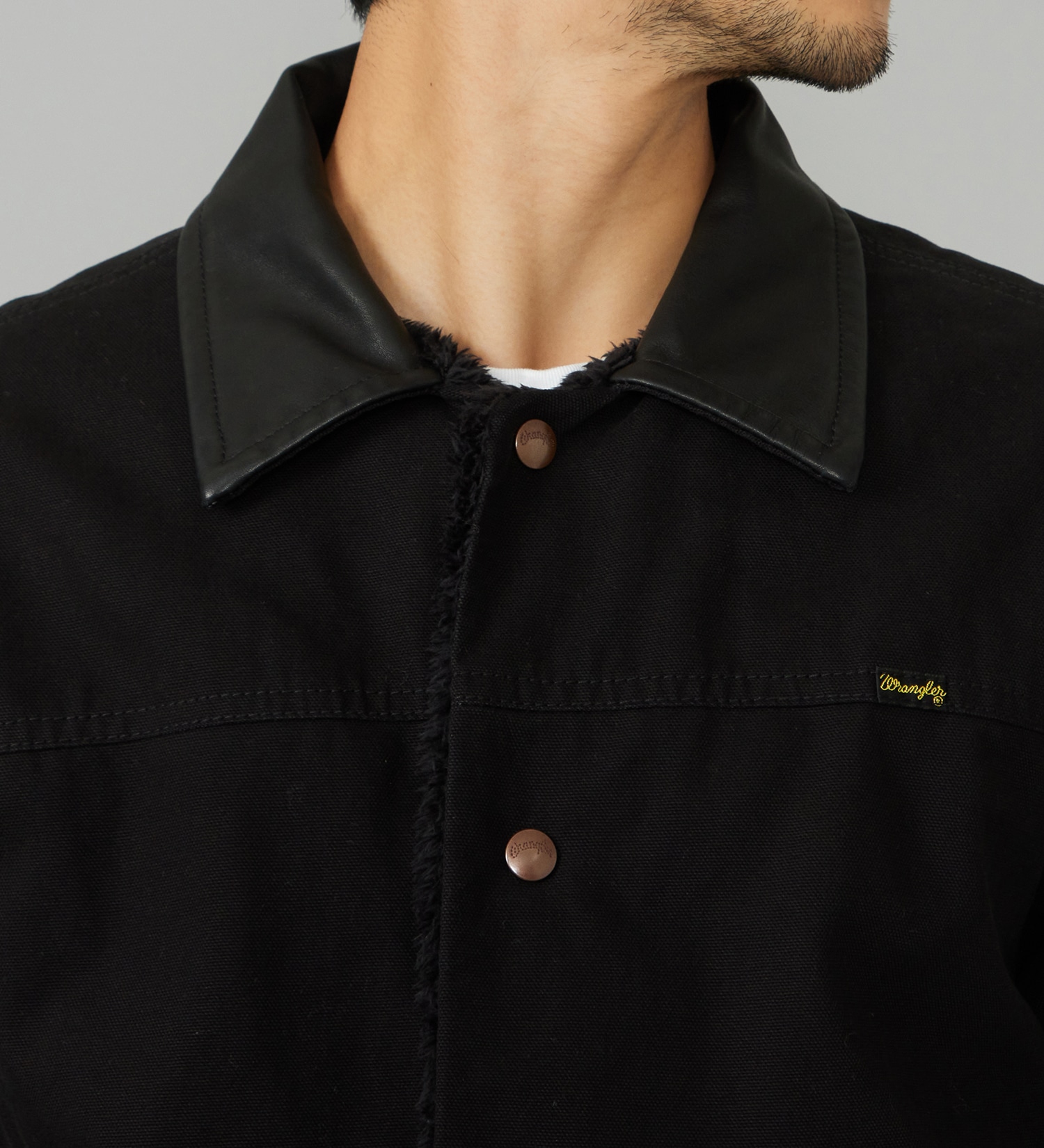 Wrangler(ラングラー)のSHORT BOA JACKET / ショートボアジャケット ダック素材|ジャケット/アウター/その他アウター/メンズ|ブラック