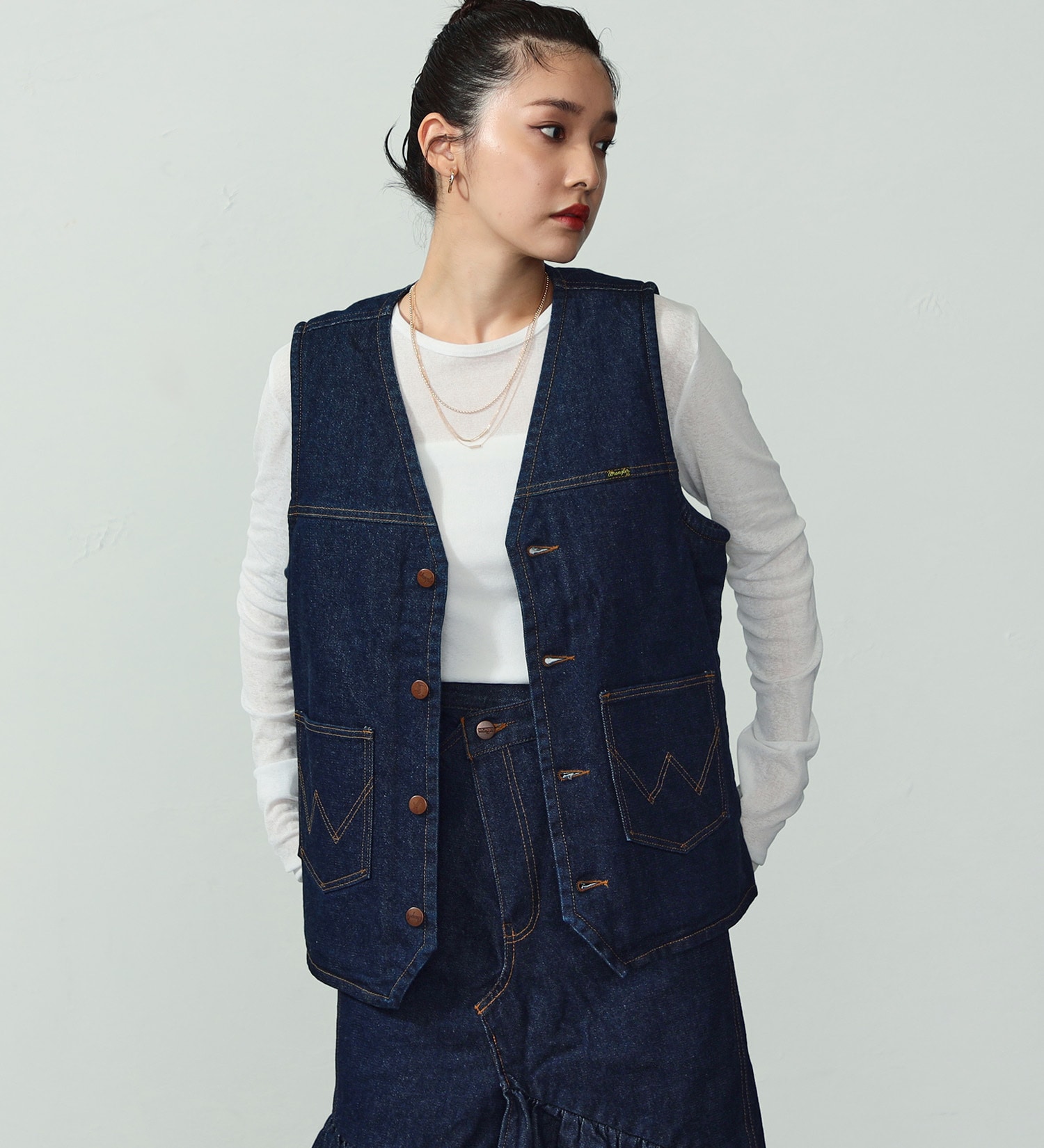 【WINTER SALE】【ユニセックス】WRANGLER BOAベスト