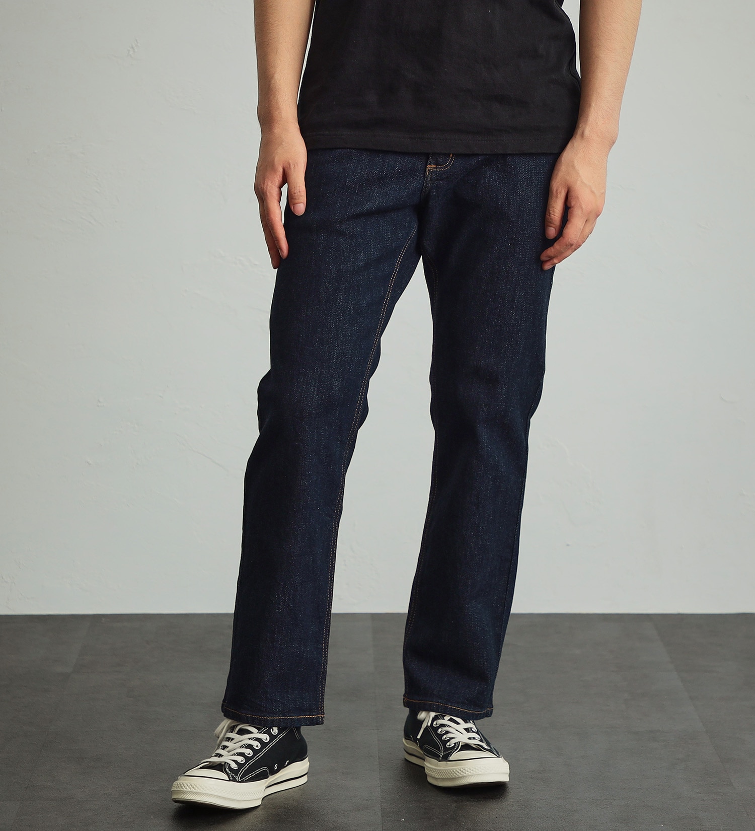 試着対象 Basicシリーズ レギュラーストレートパンツ レングス73cm Wrangler ラングラー