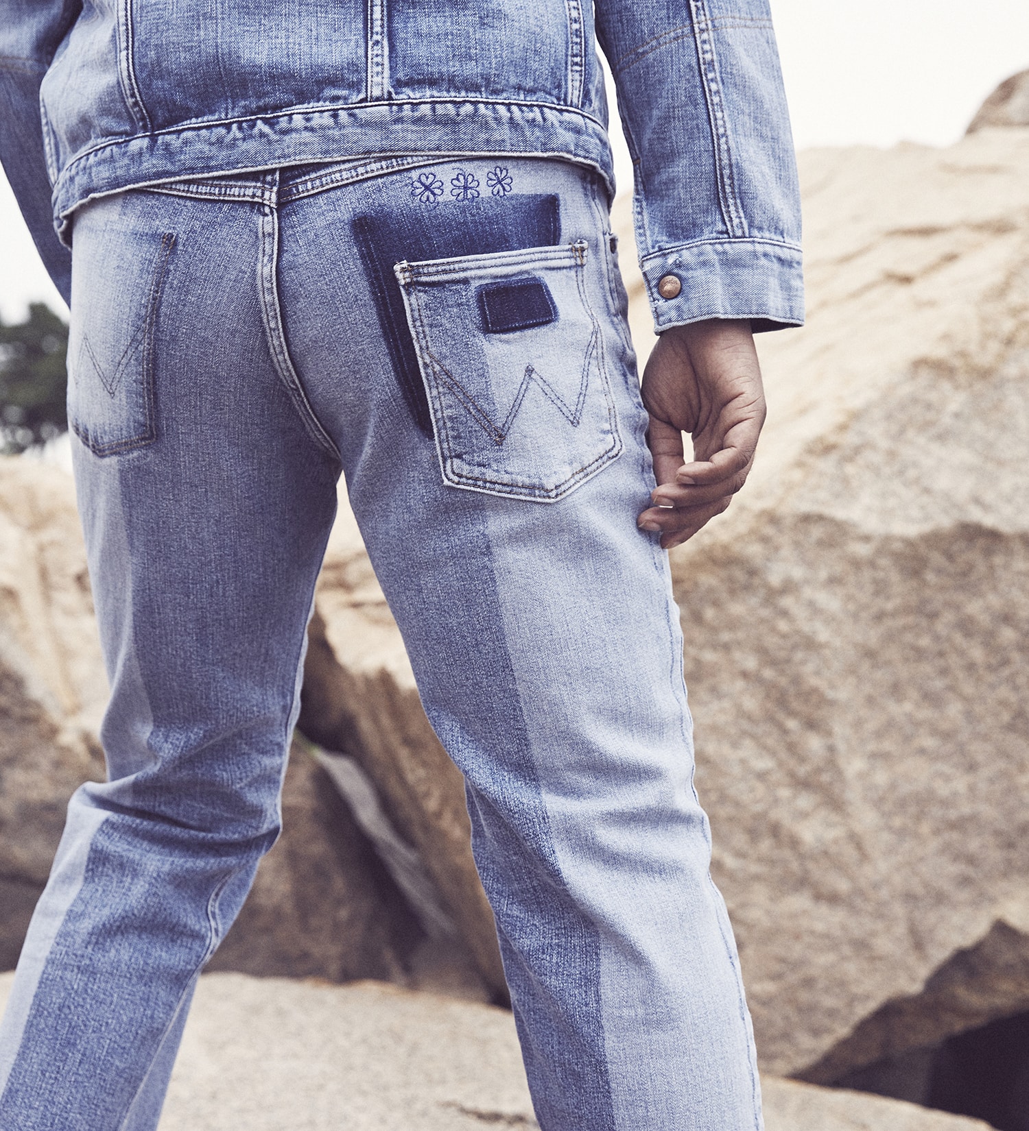 WRANGLER ラングラー デニムパンツ ボトムス メンズ Denim pants Blue-