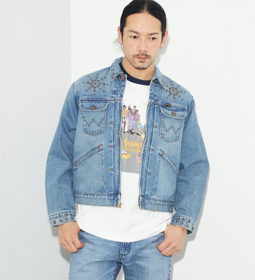 Wrangler(ラングラー)の【US ORIGINAL】24MJZ デニムジャケット|ジャケット/アウター/デニムジャケット/メンズ|淡色ブルー