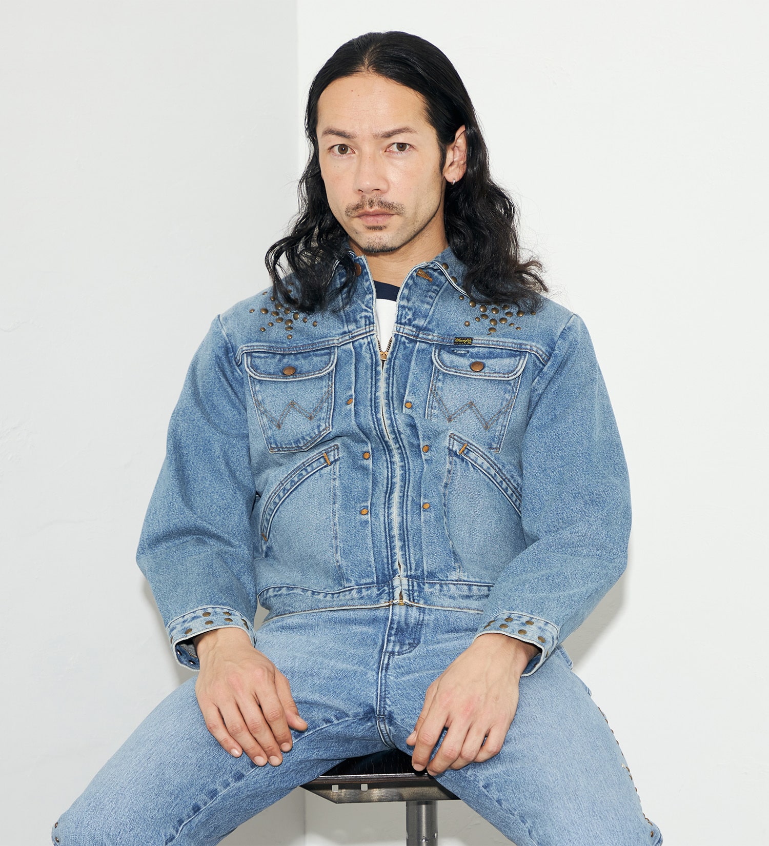 Wrangler(ラングラー)の【US ORIGINAL】24MJZ デニムジャケット|ジャケット/アウター/デニムジャケット/メンズ|淡色ブルー