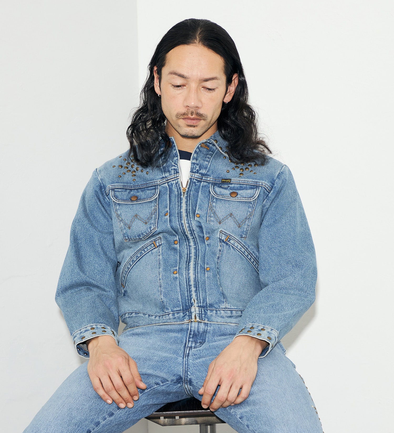 Wrangler(ラングラー)の【US ORIGINAL】24MJZ デニムジャケット|ジャケット/アウター/デニムジャケット/メンズ|淡色ブルー