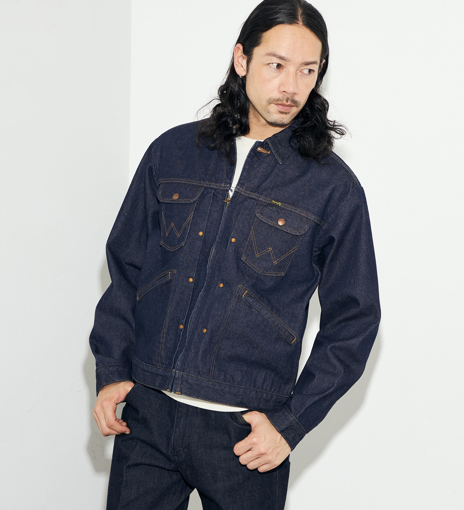 Wrangler(ラングラー)の【US ORIGINAL】24MJZ デニムジャケット|ジャケット/アウター/デニムジャケット/メンズ|インディゴブルー