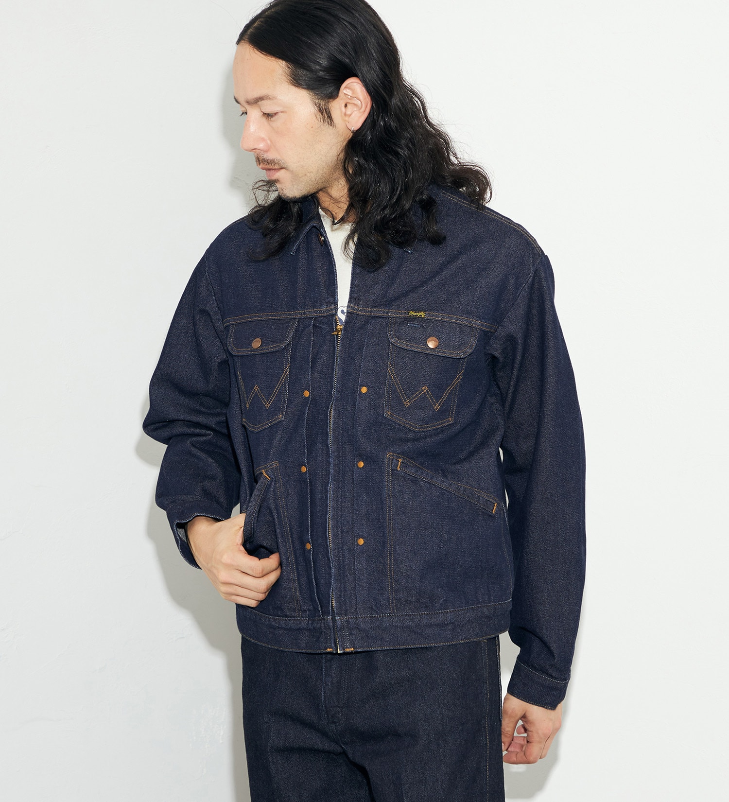 Wrangler(ラングラー)の【US ORIGINAL】24MJZ デニムジャケット|ジャケット/アウター/デニムジャケット/メンズ|インディゴブルー