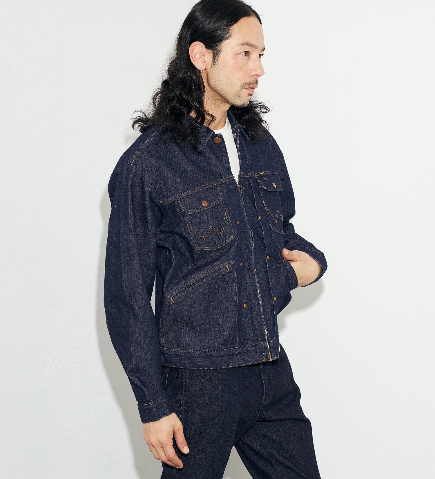 Wrangler(ラングラー)の【US ORIGINAL】24MJZ デニムジャケット|ジャケット/アウター/デニムジャケット/メンズ|インディゴブルー