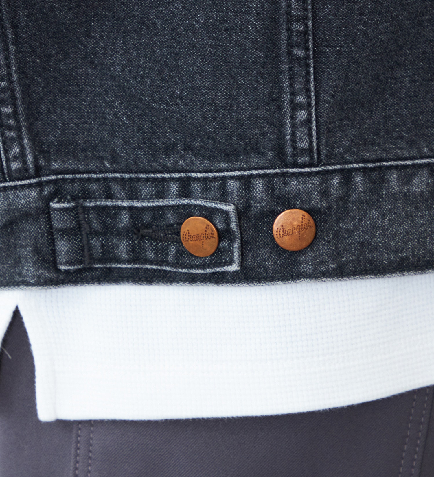 Wrangler(ラングラー)の【US ORIGINAL】24MJZ デニムジャケット|ジャケット/アウター/デニムジャケット/メンズ|ブラックデニム