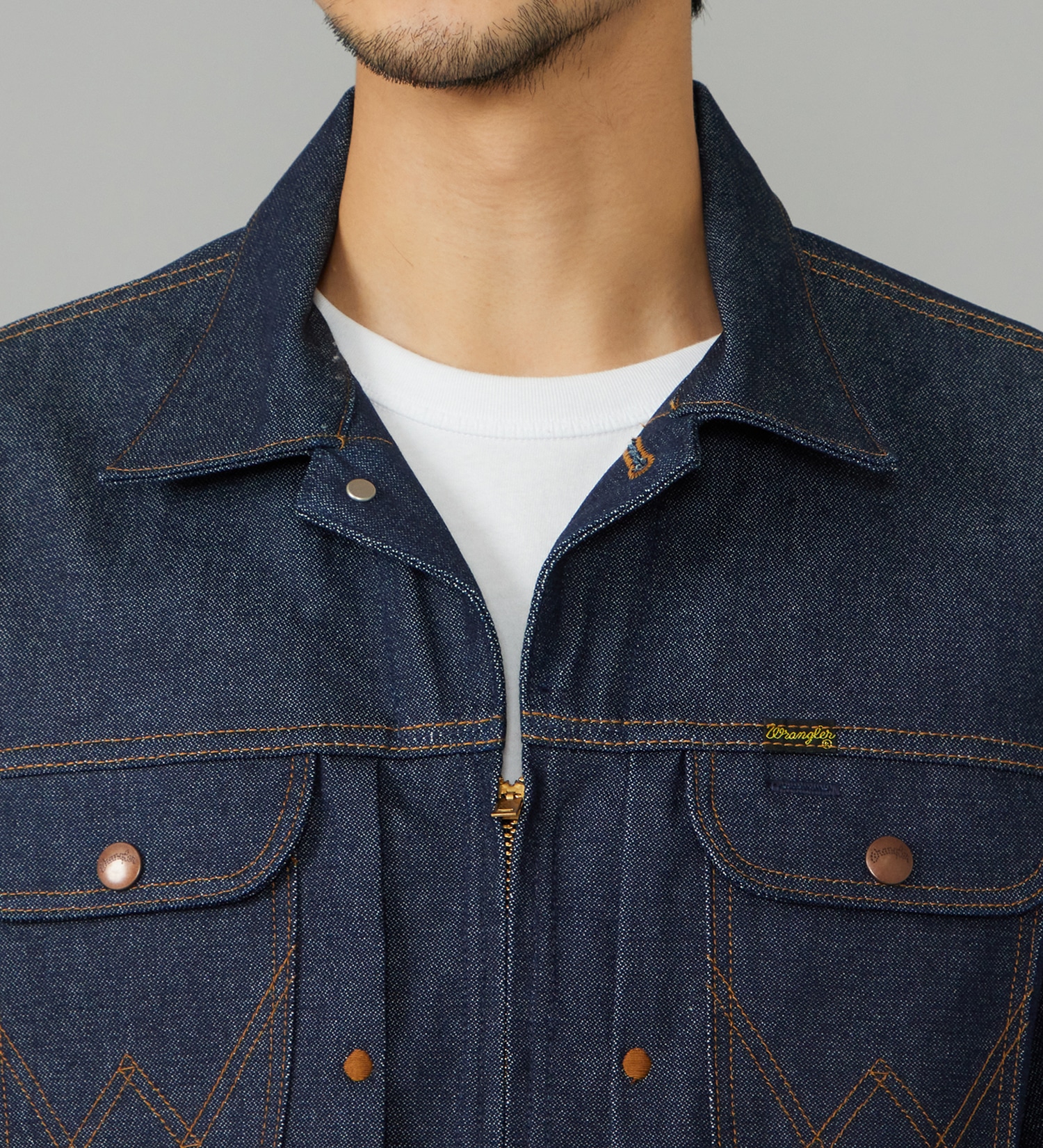 Wrangler(ラングラー)の【試着対象】24MJZ デニムジャケット【US ORIGINAL】|ジャケット/アウター/デニムジャケット/メンズ|インディゴ未洗い