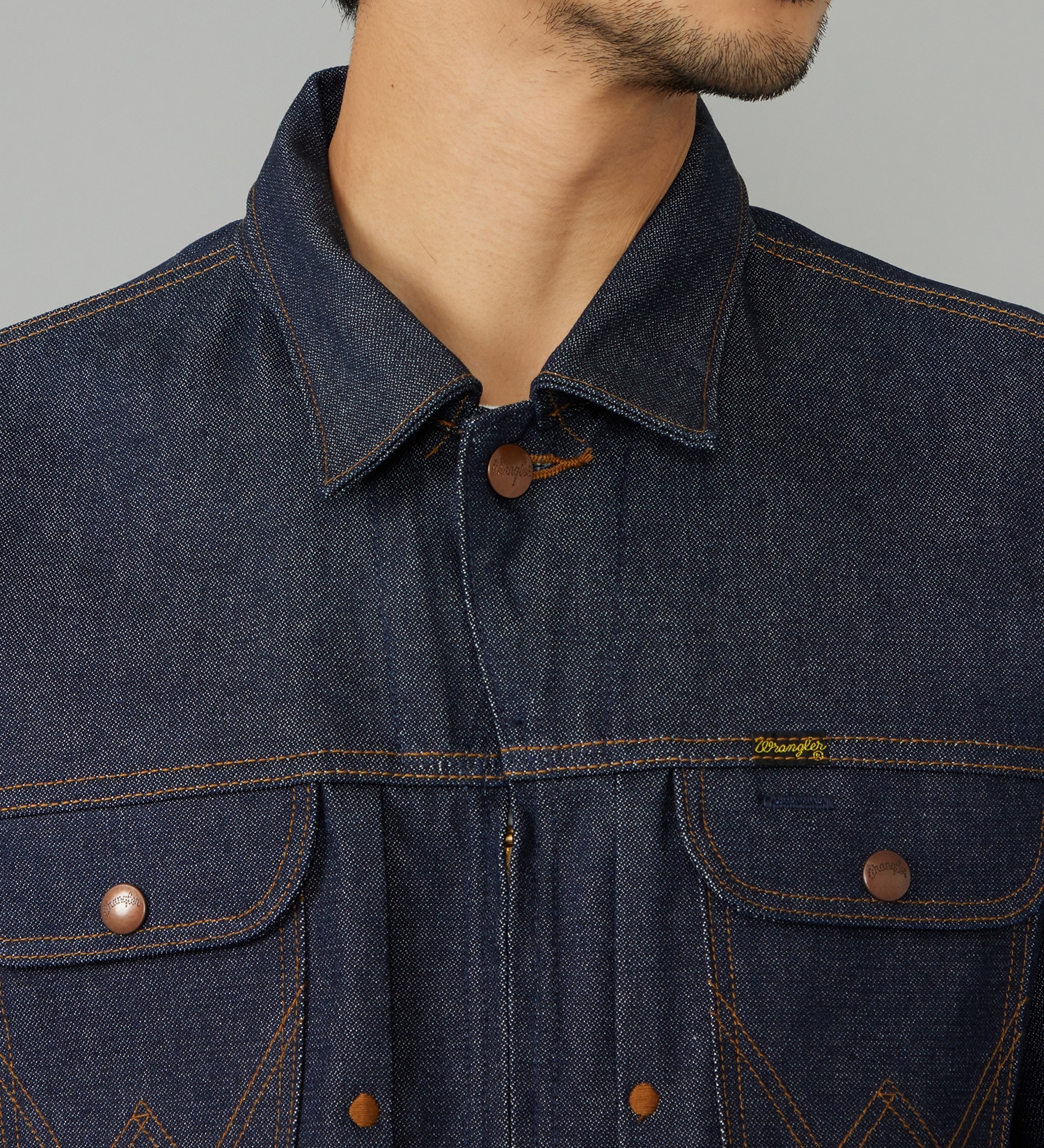 Wrangler(ラングラー)の【試着対象】24MJZ デニムジャケット【US ORIGINAL】|ジャケット/アウター/デニムジャケット/メンズ|インディゴ未洗い