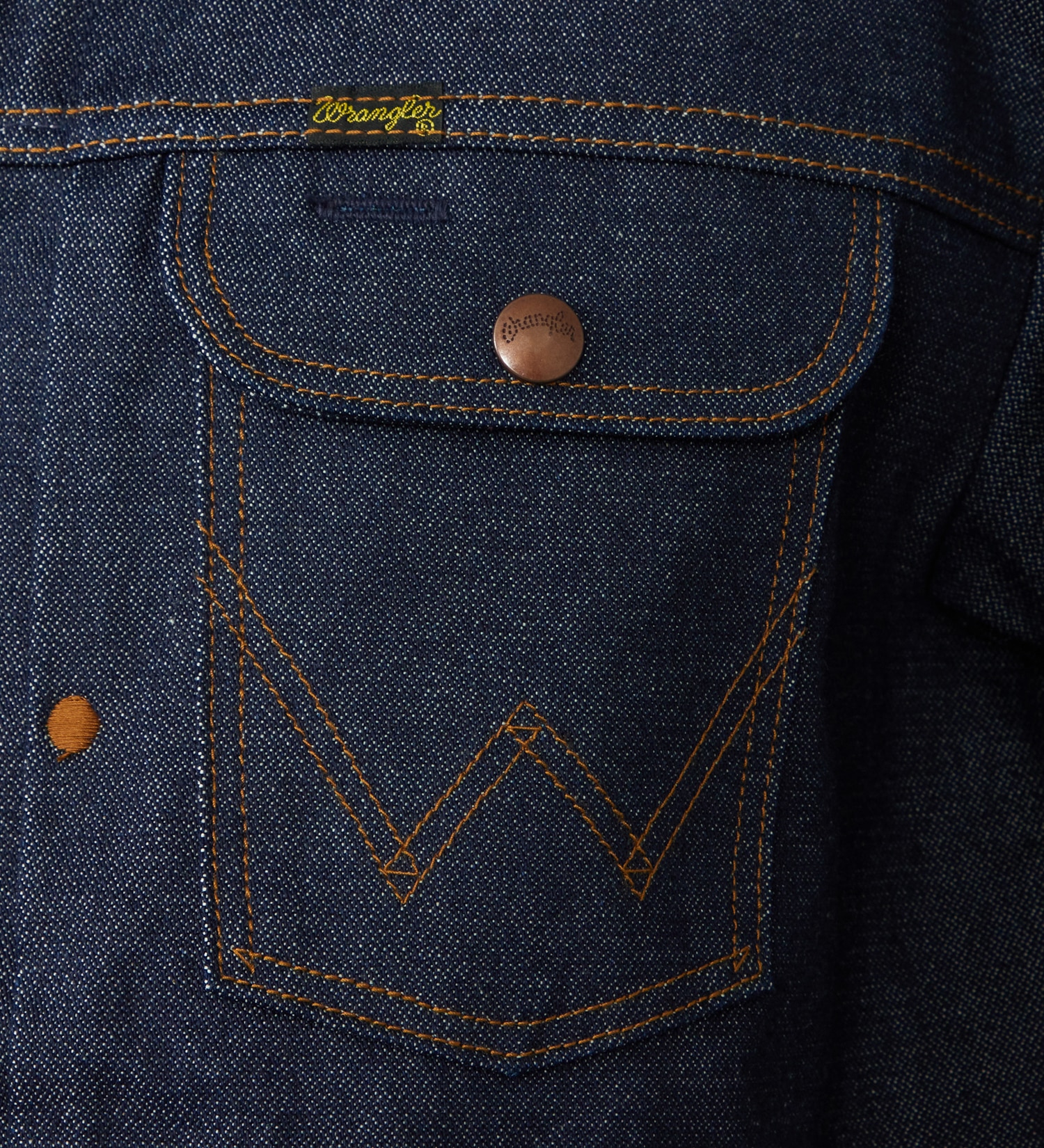 Wrangler(ラングラー)の【試着対象】24MJZ デニムジャケット【US ORIGINAL】|ジャケット/アウター/デニムジャケット/メンズ|インディゴ未洗い
