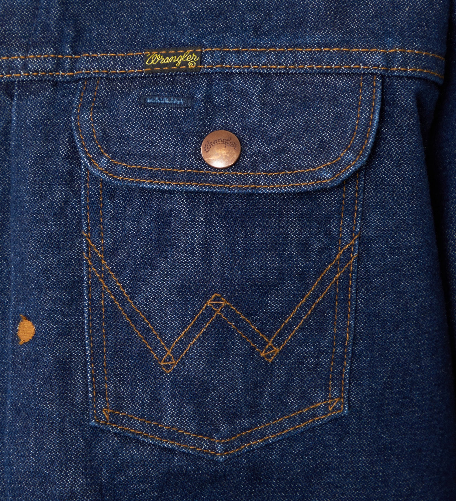 Wrangler(ラングラー)の【US ORIGINAL】24MJZ EMBROIERY デニムジャケット/刺繍|ジャケット/アウター/デニムジャケット/メンズ|インディゴブルー