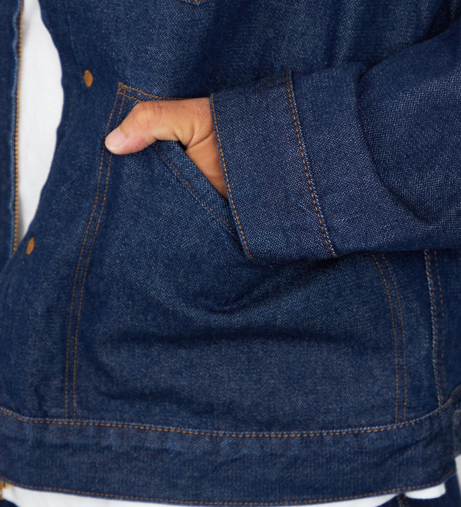 Wrangler(ラングラー)の【US ORIGINAL】24MJZ EMBROIERY デニムジャケット/刺繍|ジャケット/アウター/デニムジャケット/メンズ|インディゴブルー