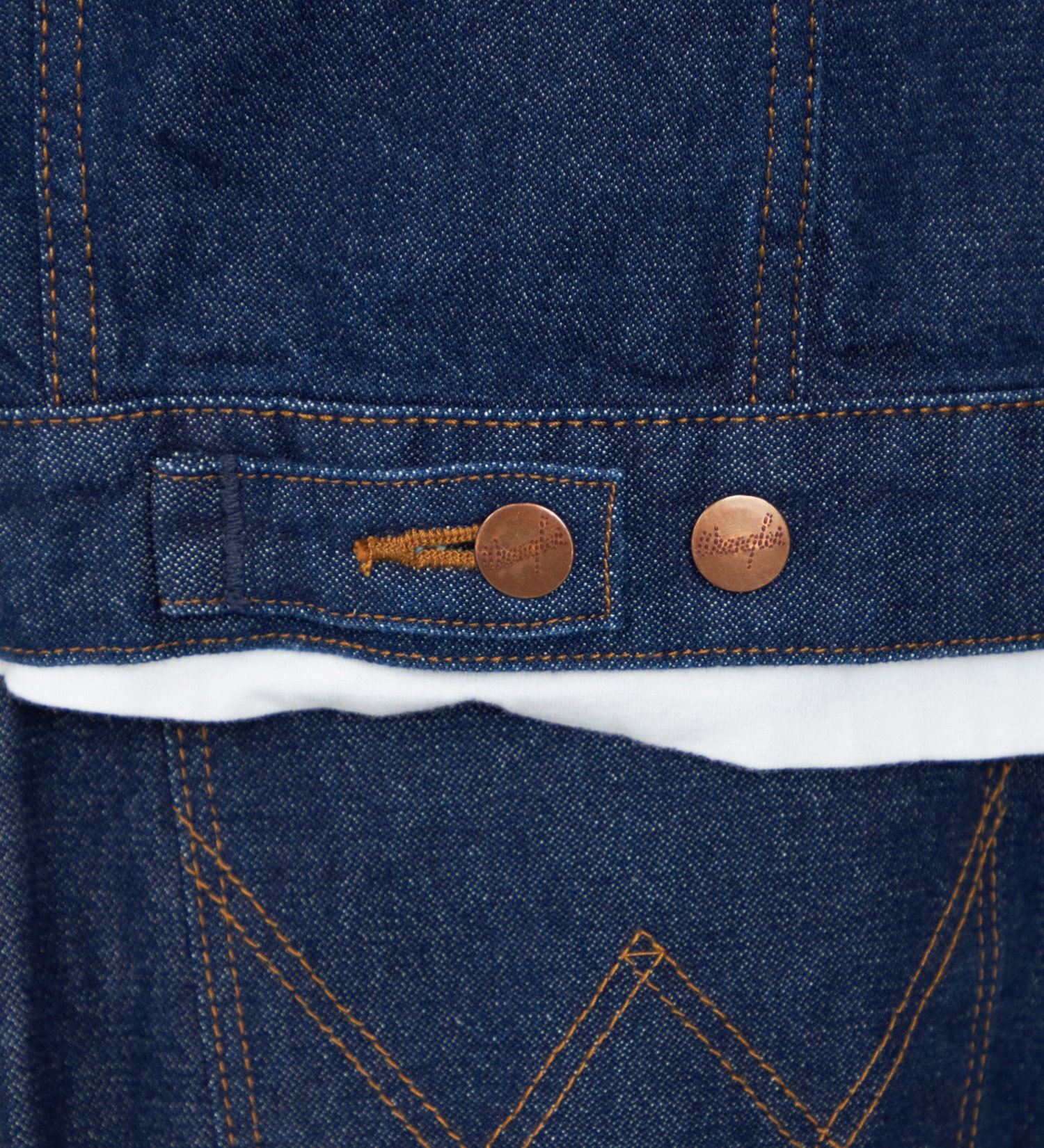 Wrangler(ラングラー)の【US ORIGINAL】24MJZ EMBROIERY デニムジャケット/刺繍|ジャケット/アウター/デニムジャケット/メンズ|インディゴブルー