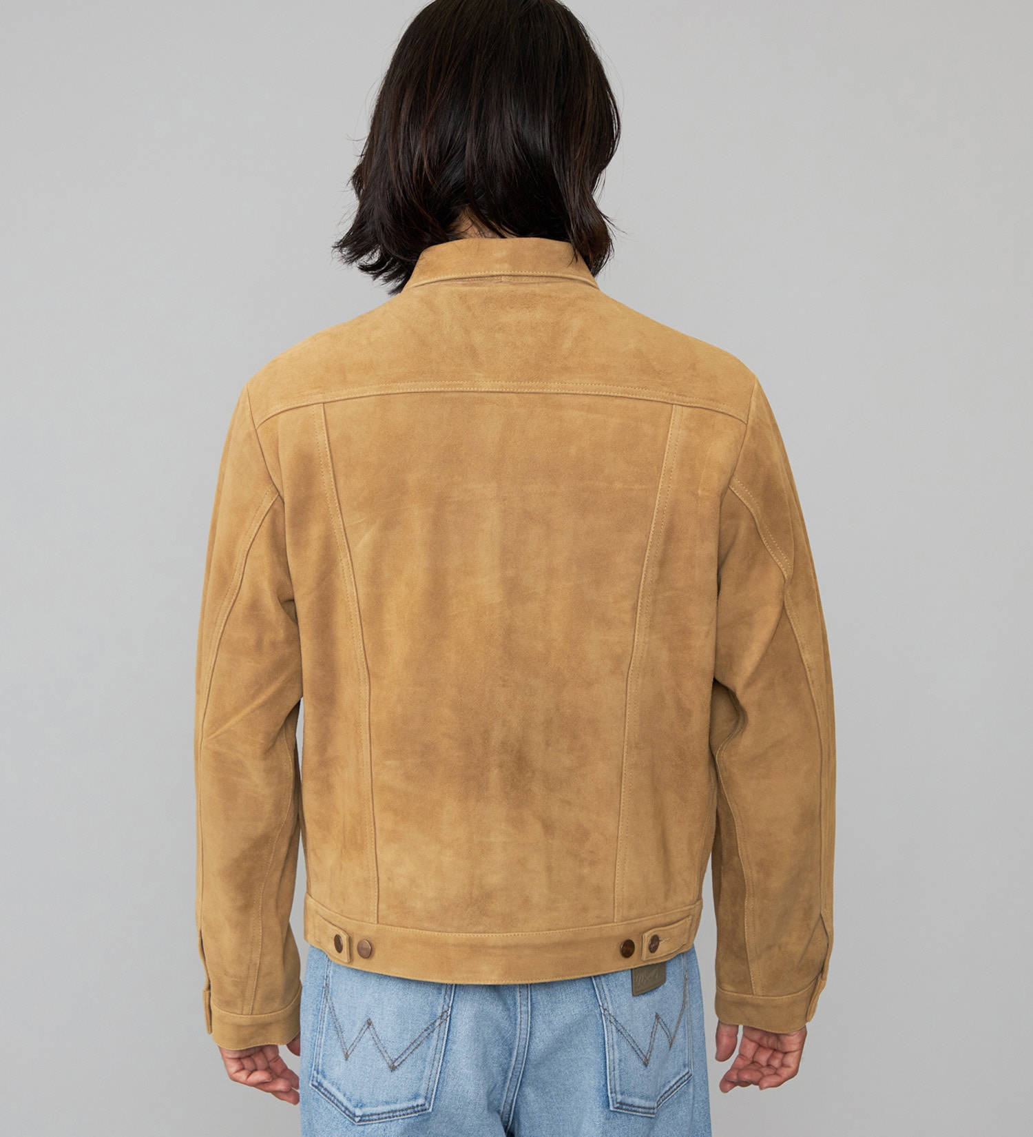 Wrangler(ラングラー)の24MJZ GOAT SUEDE LEATHER/ジップジャケット|ジャケット/アウター/その他アウター/メンズ|ライトブラウン