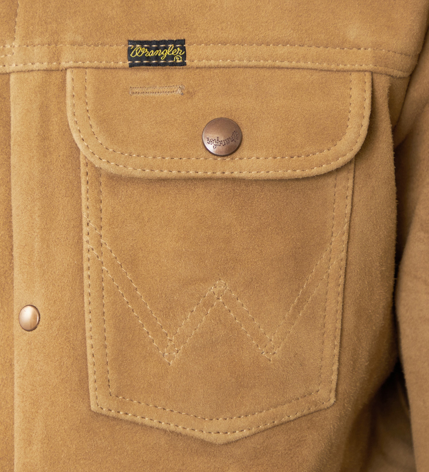 Wrangler(ラングラー)の24MJZ GOAT SUEDE LEATHER/ジップジャケット|ジャケット/アウター/その他アウター/メンズ|ライトブラウン