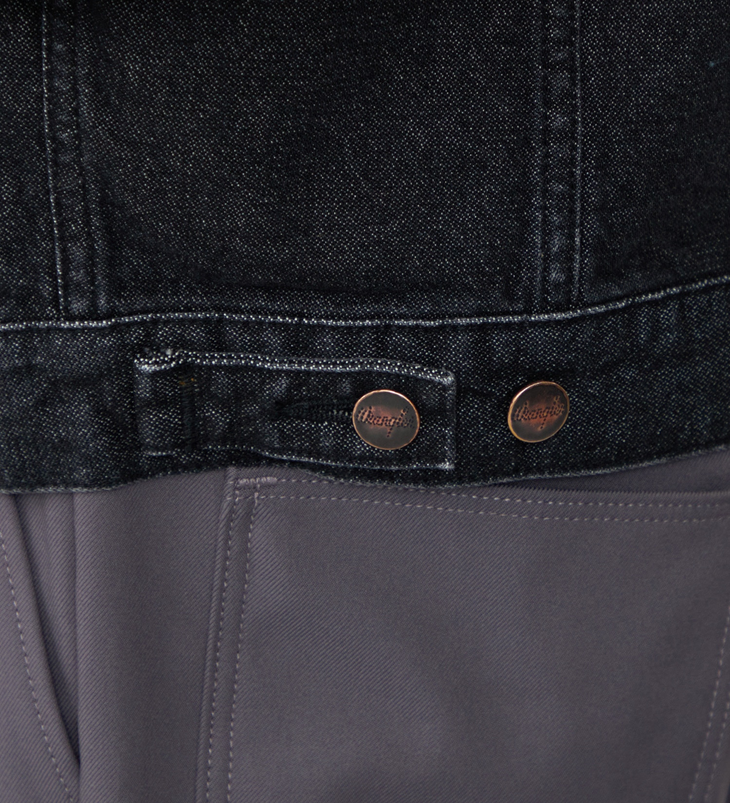 Wrangler(ラングラー)の【US ORIGINAL】24MJZ EMBROIERY デニムジャケット/刺繍|ジャケット/アウター/デニムジャケット/メンズ|ブラックデニム