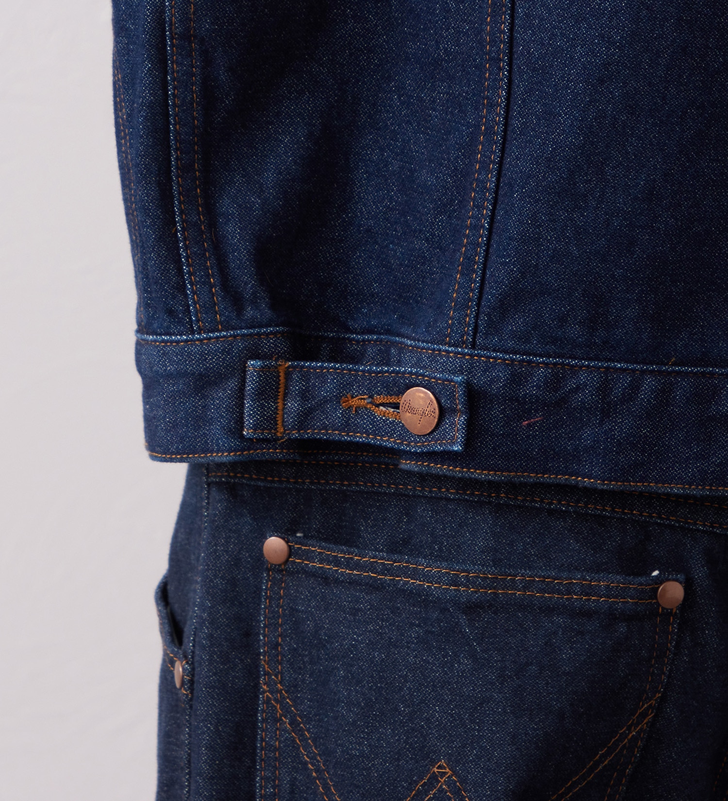 Wrangler(ラングラー)の24MJZ デニムジャケット スタッズ【US ORIGINAL】|ジャケット/アウター/デニムジャケット/メンズ|インディゴブルー