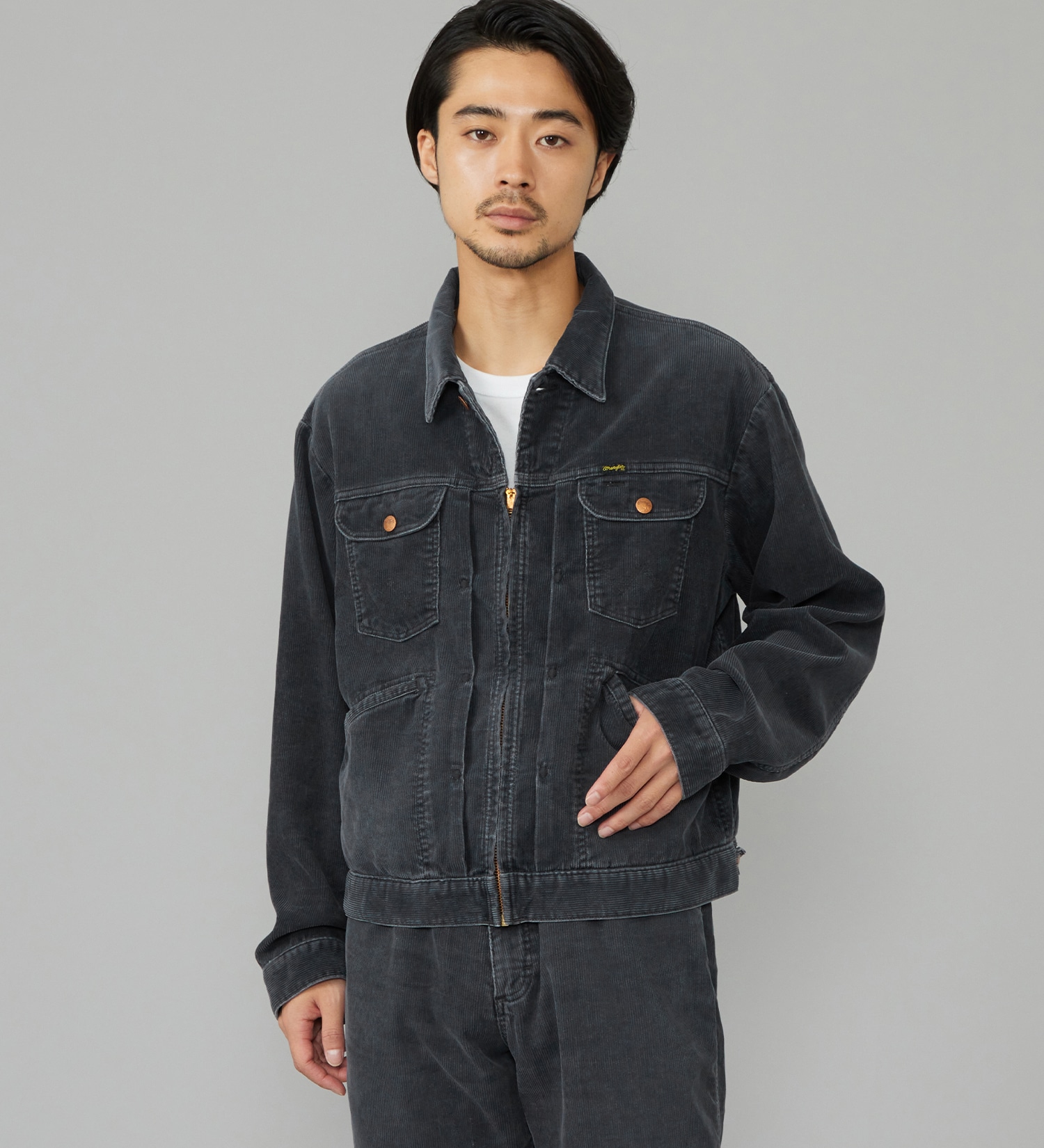 Wrangler(ラングラー)の24MJZ コーデュロイジャケット【US ORIGINAL/セットアップ可】|ジャケット/アウター/その他アウター/メンズ|ブラック