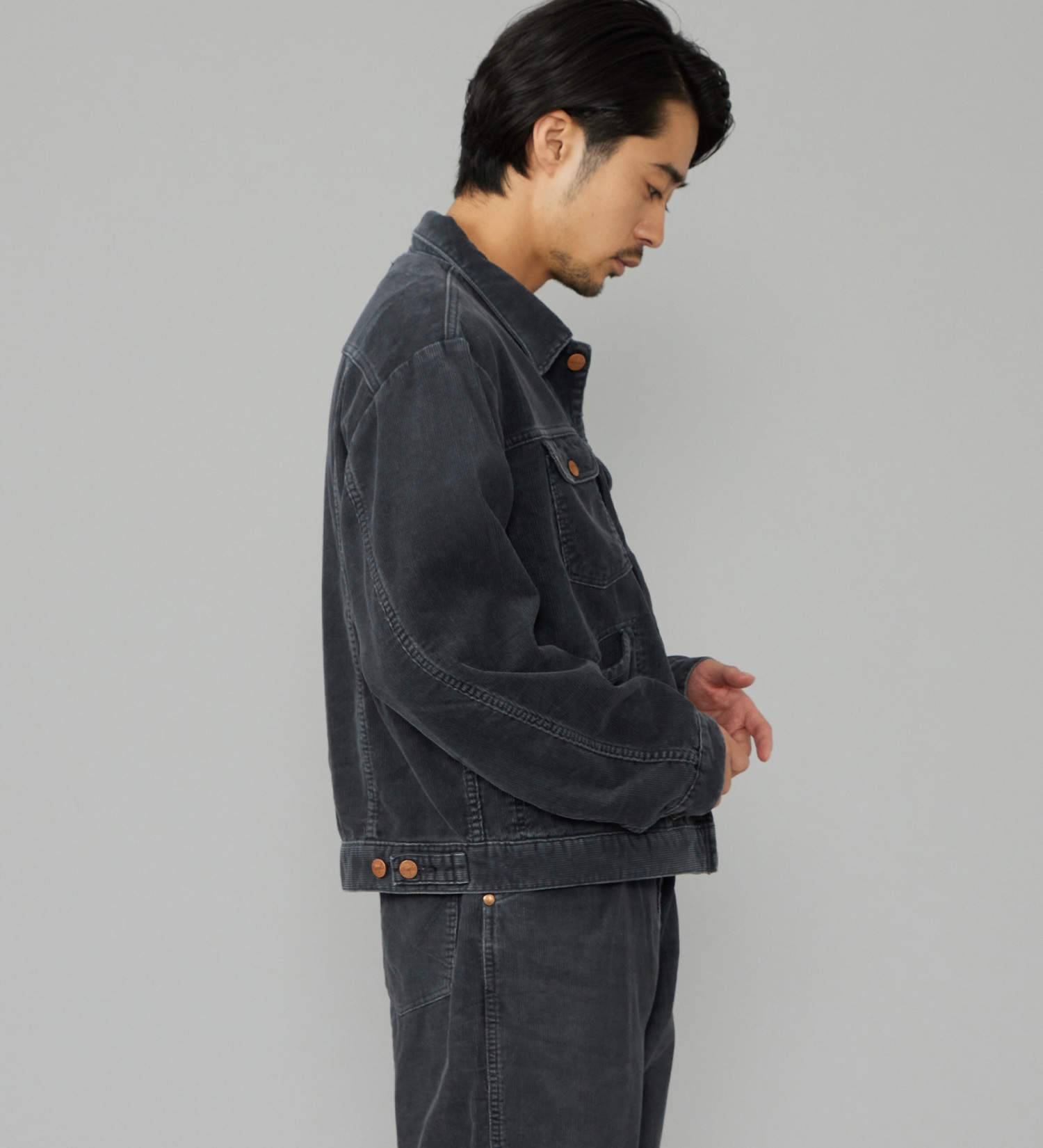 Wrangler(ラングラー)の24MJZ コーデュロイジャケット【US ORIGINAL/セットアップ可】|ジャケット/アウター/その他アウター/メンズ|ブラック